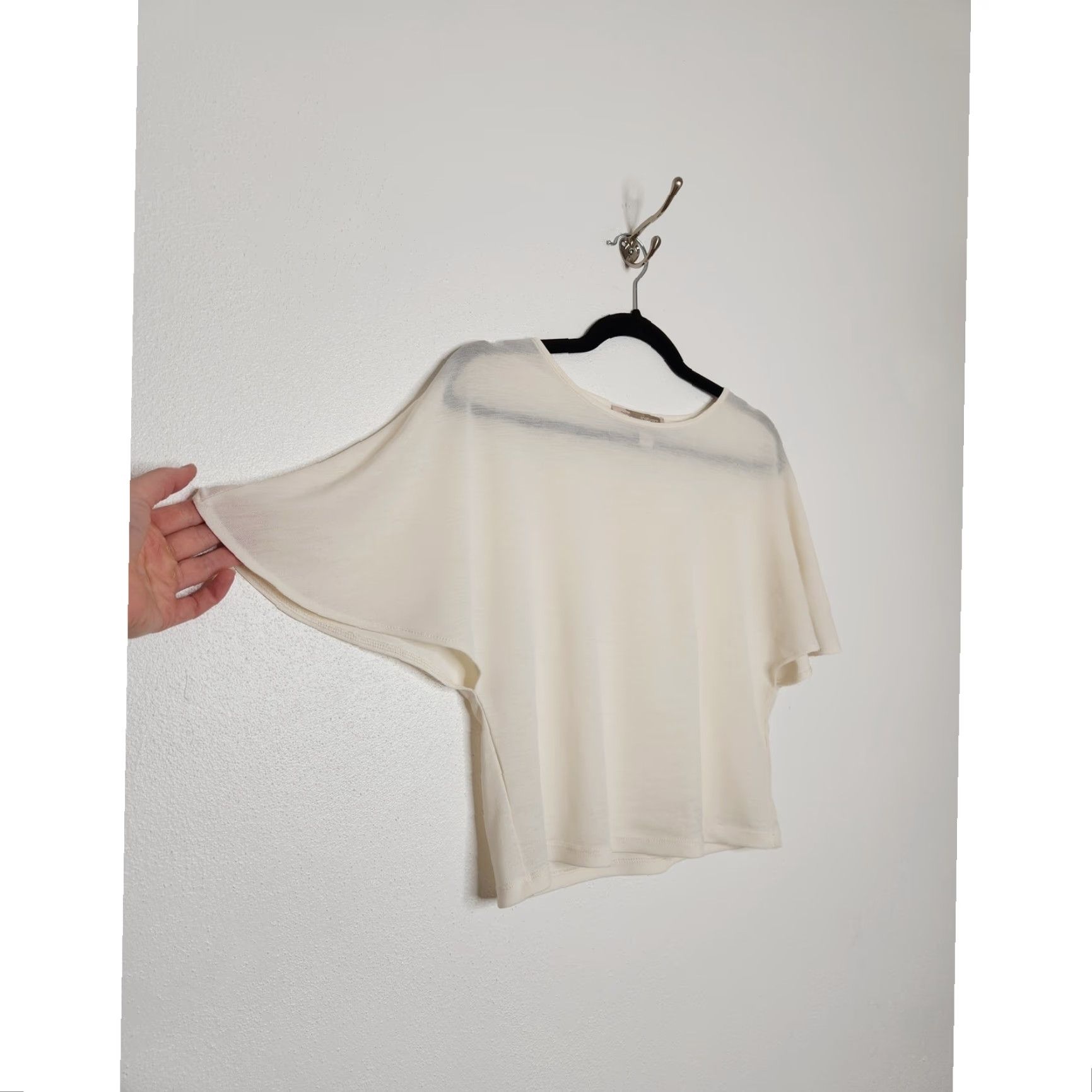 Forever 21 y2k Forever 21 White Shirt Top Semi Sheer XS Fairy Goth Office Siren Shirt Women XS White Size XS / US 0-2 / IT 36-38 - 2 Thumbnail