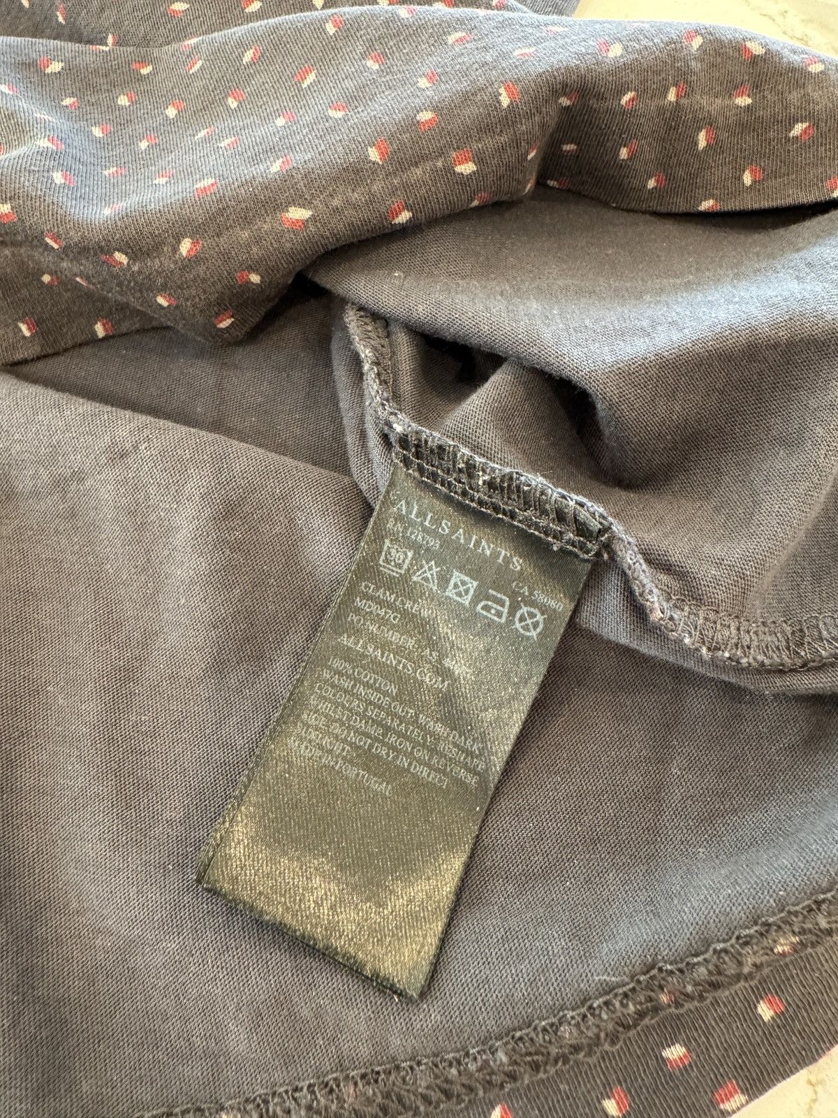 Allsaints AllSaints Clam Crew Tee Size US XL / EU 56 / 4 - 3 Thumbnail