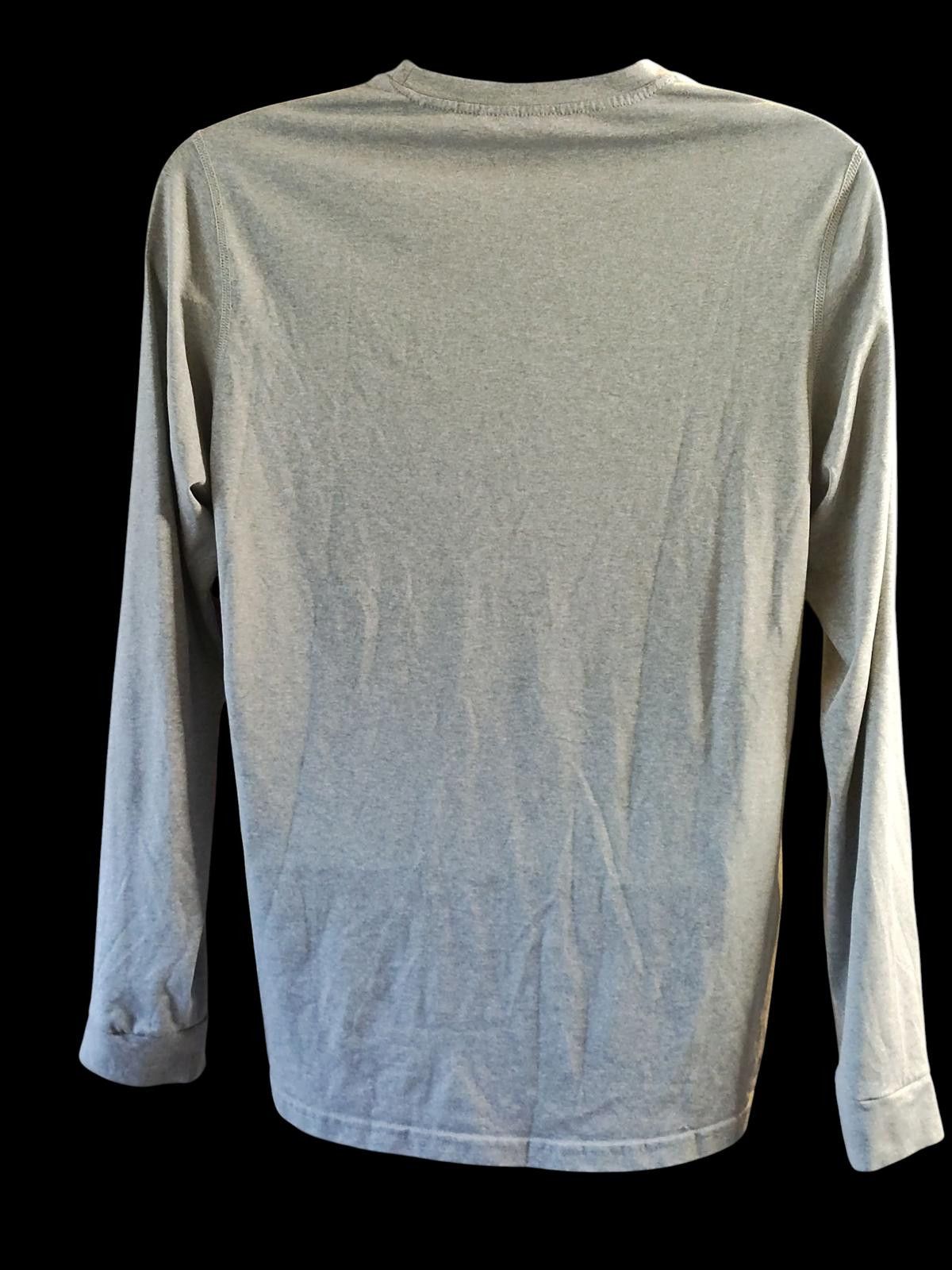 Adidas Adidas Men's Long Sleeve Activewear Top - Gray, Size Medium Size US M / EU 48-50 / 2 - 6 Thumbnail