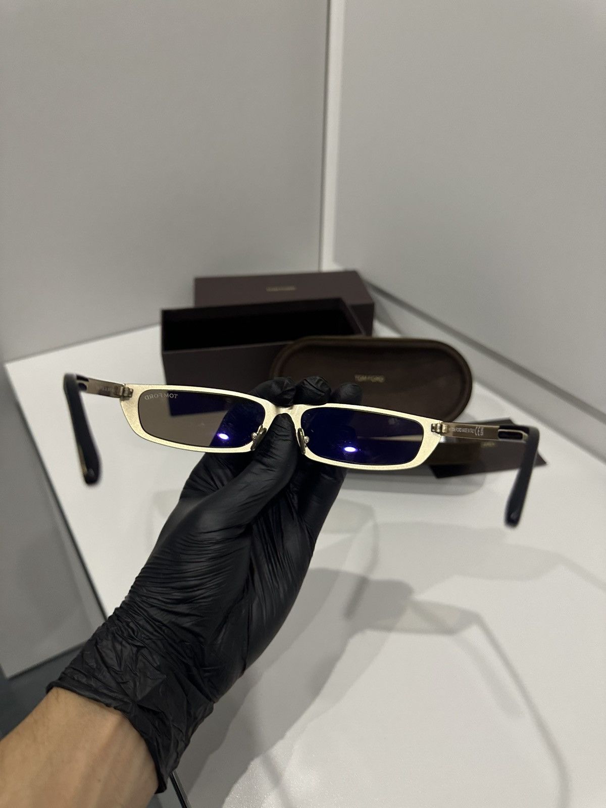 Tom Ford Tom Ford everett TF 1059 gold iconic sunglasses Size ONE SIZE - 16 Thumbnail
