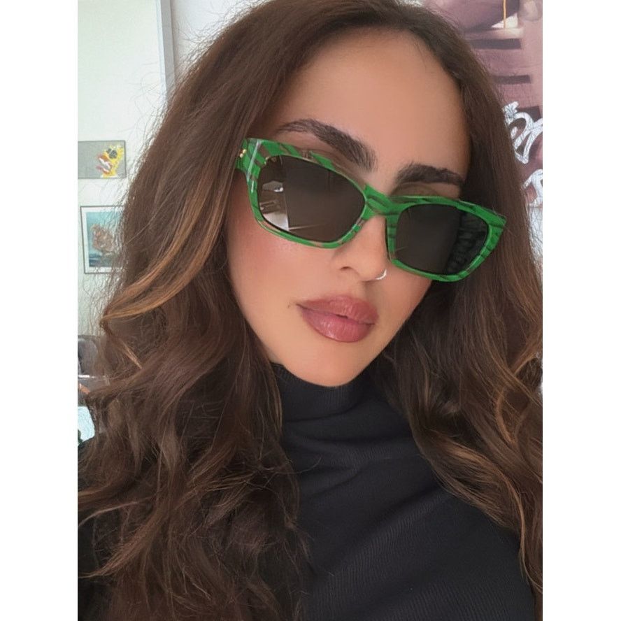 Bottega Veneta NEW Bottega Veneta BV1143S Green Unisex Sunglasses Size ONE SIZE - 3 Thumbnail