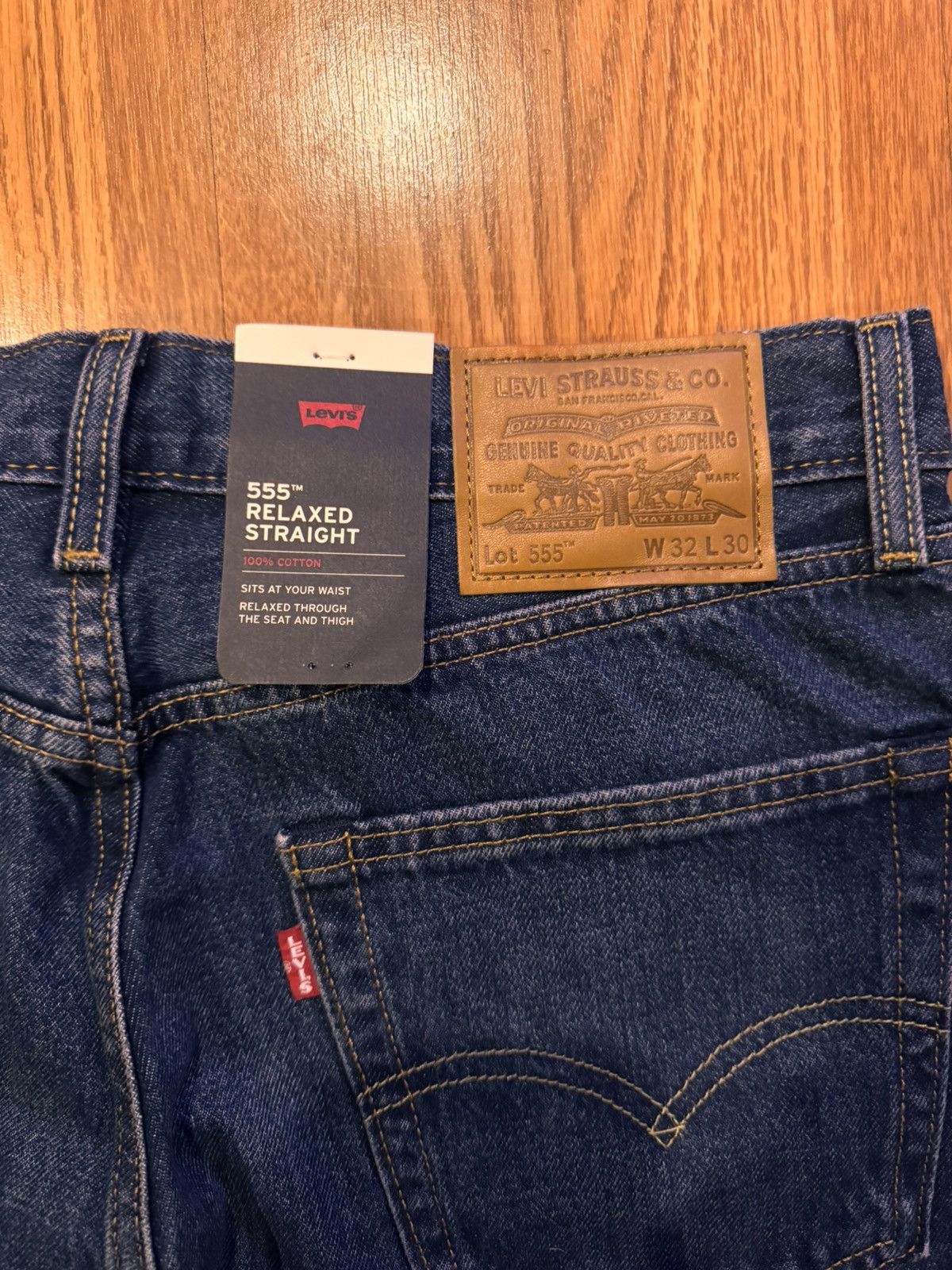 Levi's Levi’s 555 Blue Jeans Size US 32 / EU 48 - 4 Thumbnail