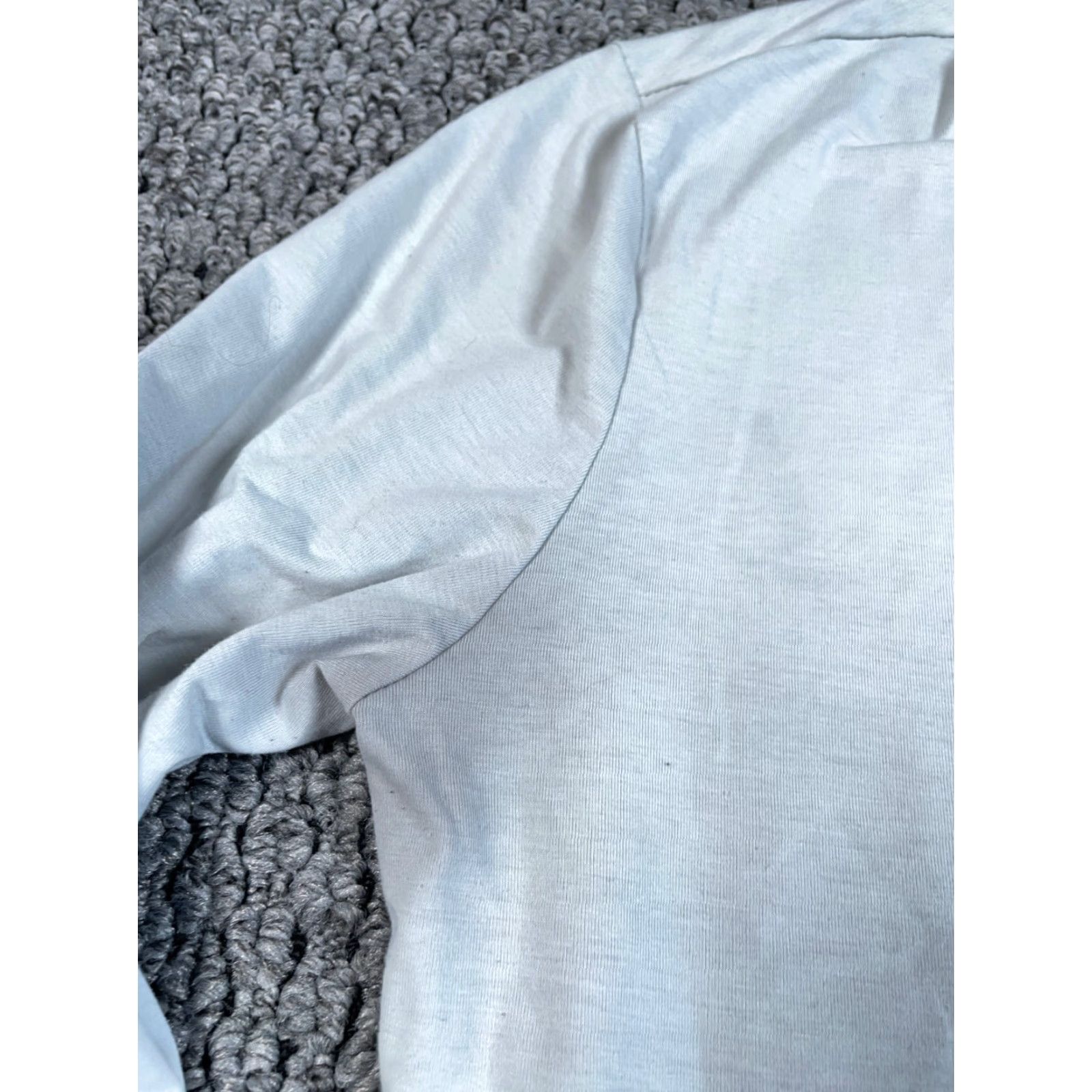 Cuts Cuts T-Shirt Henley Adult Small Gray Long Sleeve Curved Hem Elongated Pyca Pro Cotton Polyester Spandex Size US S / EU 44-46 / 1 - 6 Thumbnail