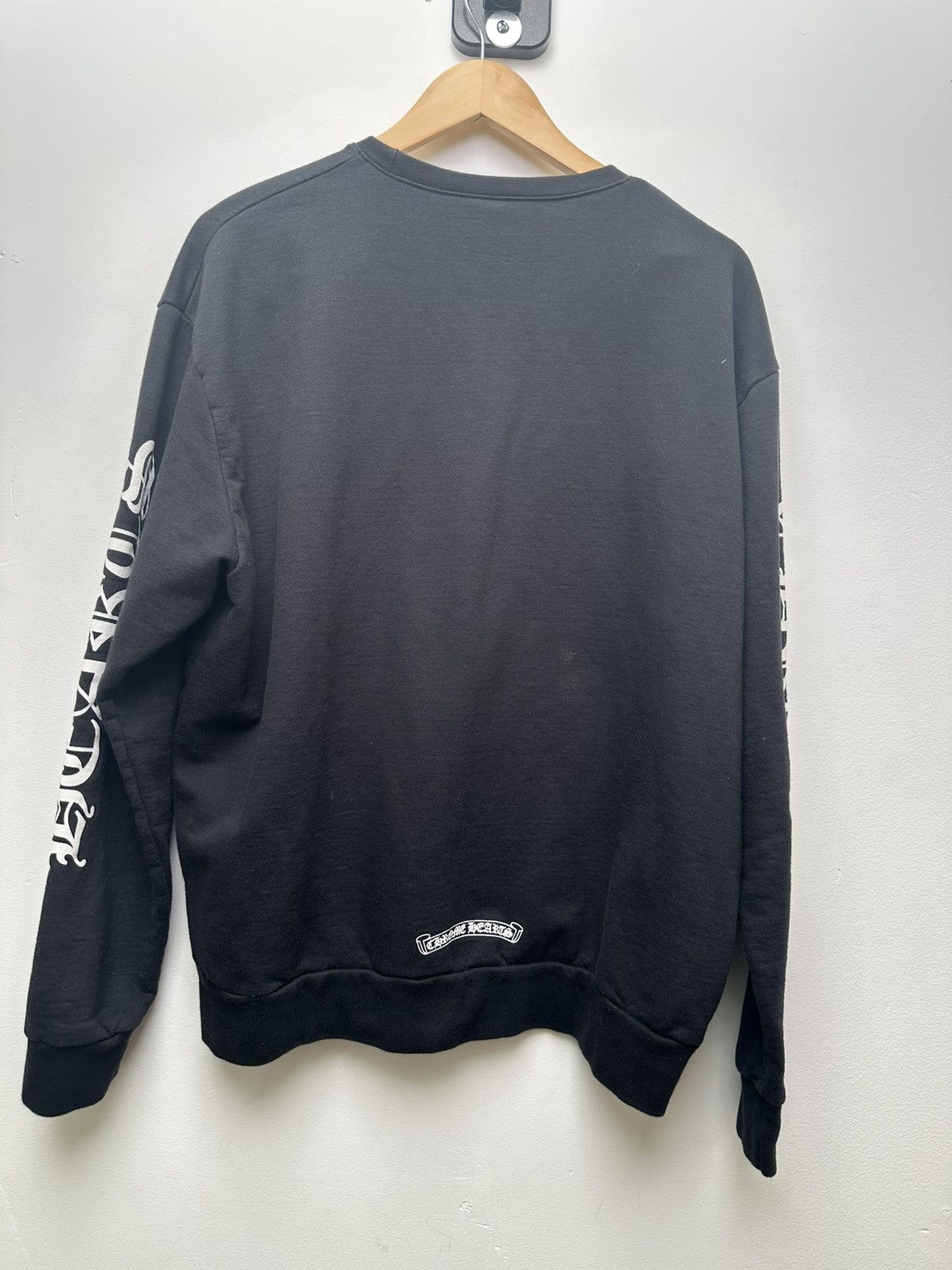 Chrome Hearts Chrome Hearts Black White Neck N Sleeve Logo Size US M / EU 48-50 / 2 - 11 Thumbnail