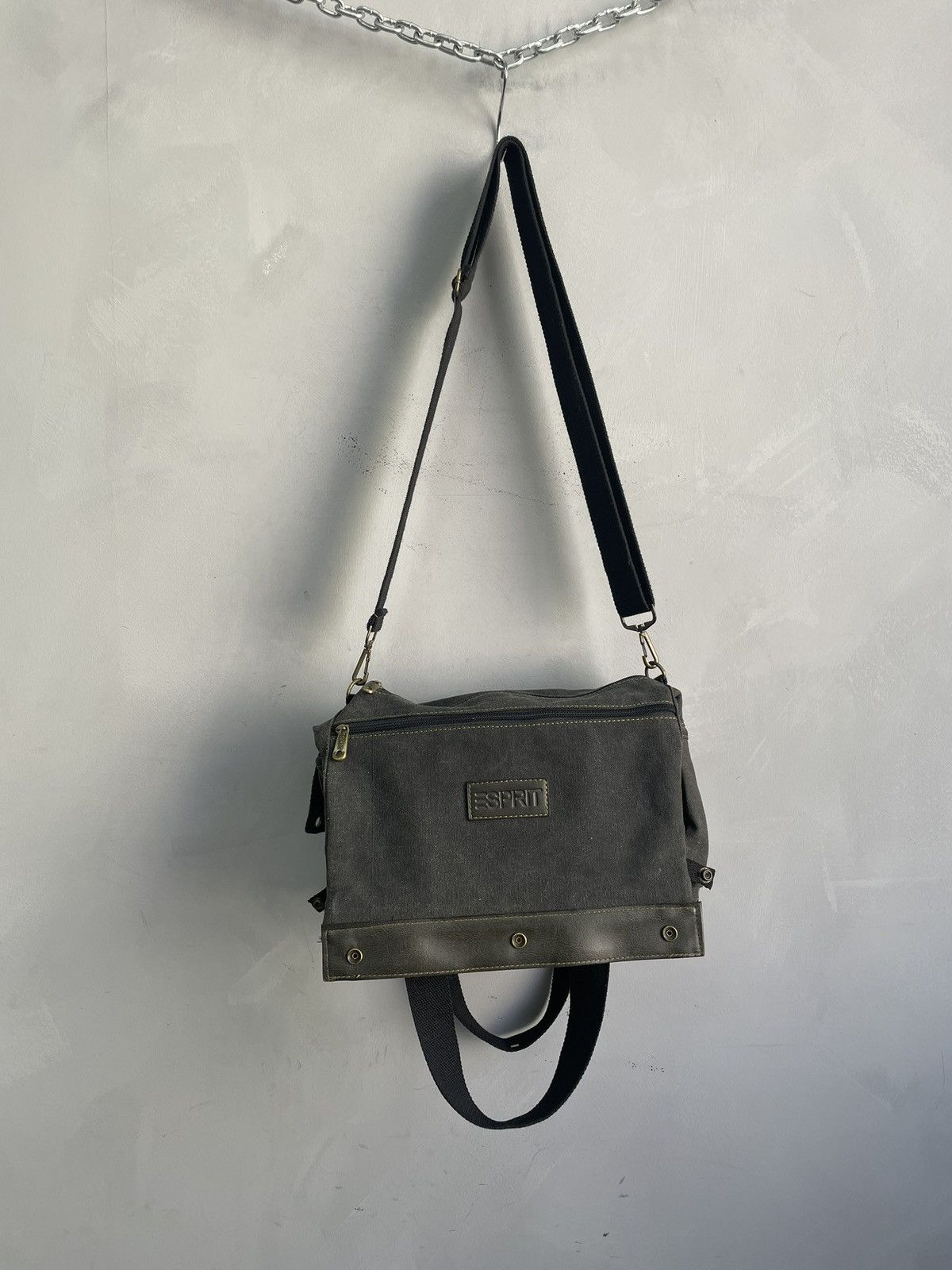 Diesel Messenger bag canvas diesel style army style y2k Size ONE SIZE - 1 Thumbnail