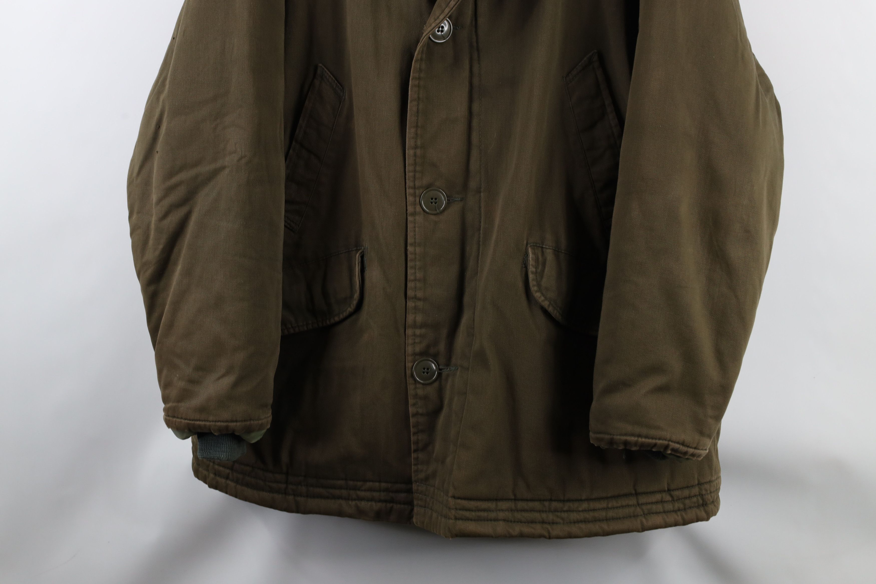 Vintage Vintage 60s Streetwear Split Hood Military Parka Jacket USA Size US XL / EU 56 / 4 - 3 Thumbnail