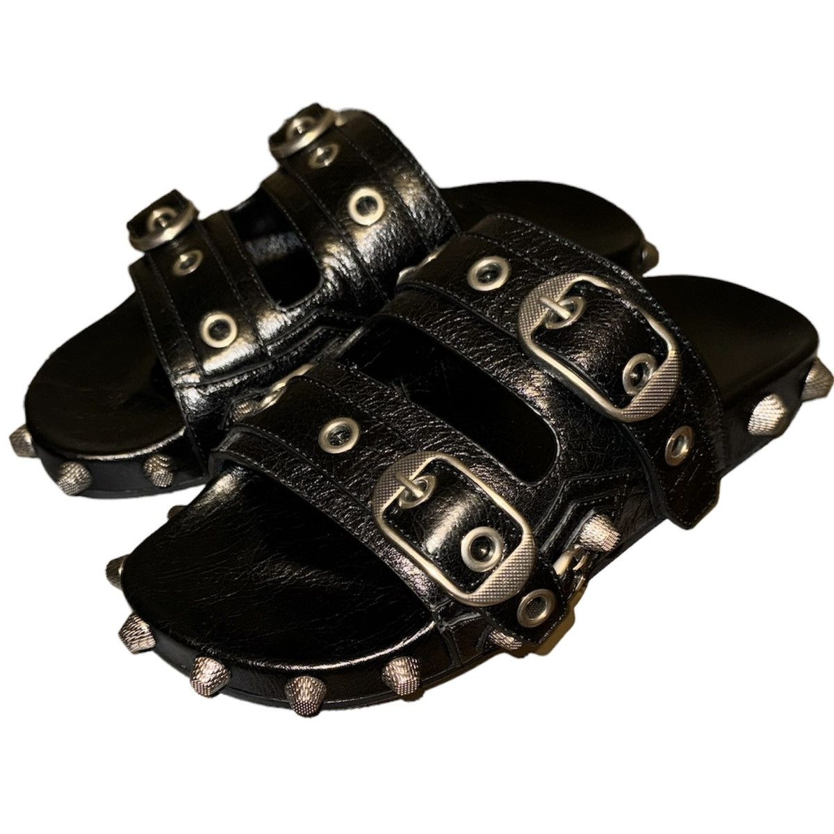 Balenciaga Balenciaga Le Cagole Studded Sandals 41 | Grailed