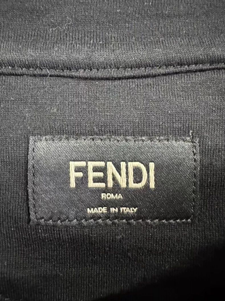 Fendi Fendi Black Short Sleeve TShirt Size US M / EU 48-50 / 2 - 4 Thumbnail