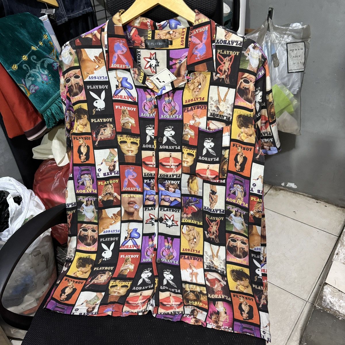 Playboy Playboy fullprint button up shirt Size US L / EU 52-54 / 3 - 1 Thumbnail