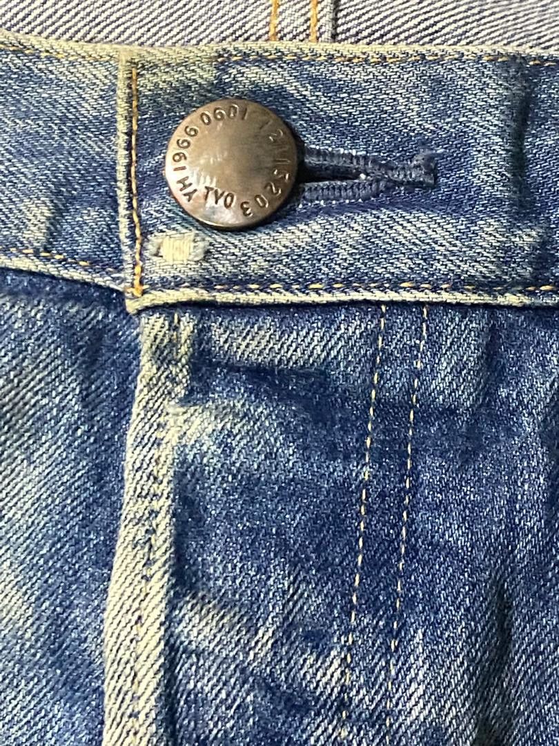If Six Was Nine × Japanese Brand Vintage Japanese Brand Red Card Blue Washed Distressed Jeans Size US 36 / EU 52 - 18 Thumbnail