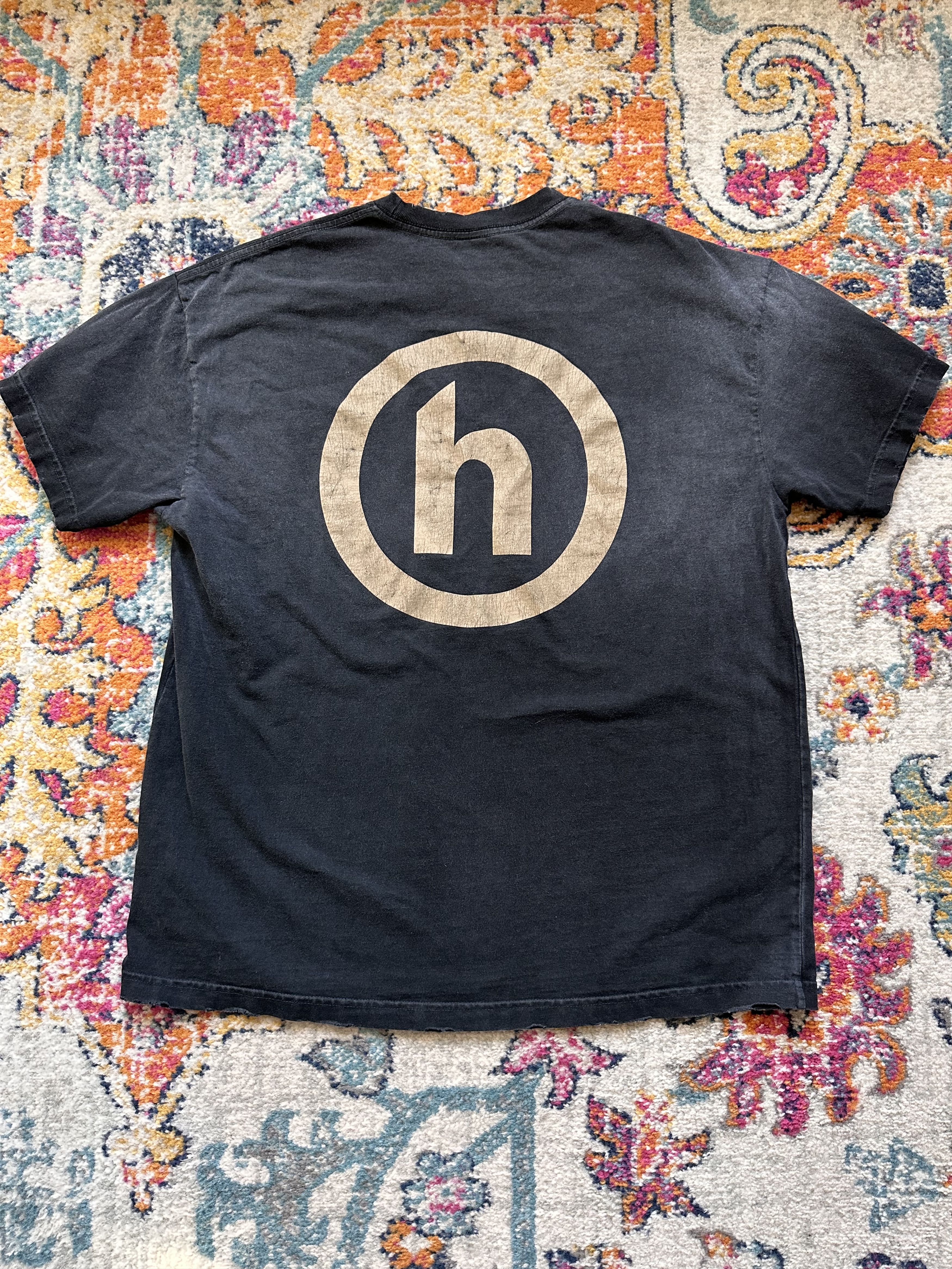 Image of Hidden Ny Vintage H Logo Tee in Black, Men's (Size XL)