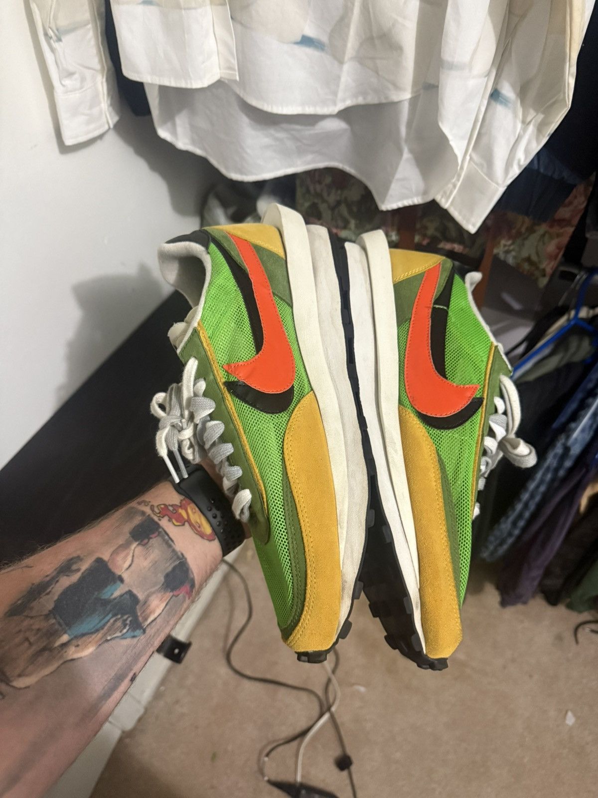 Nike × Sacai Nike sacai waffle Size US 13 / EU 46 - 6 Thumbnail