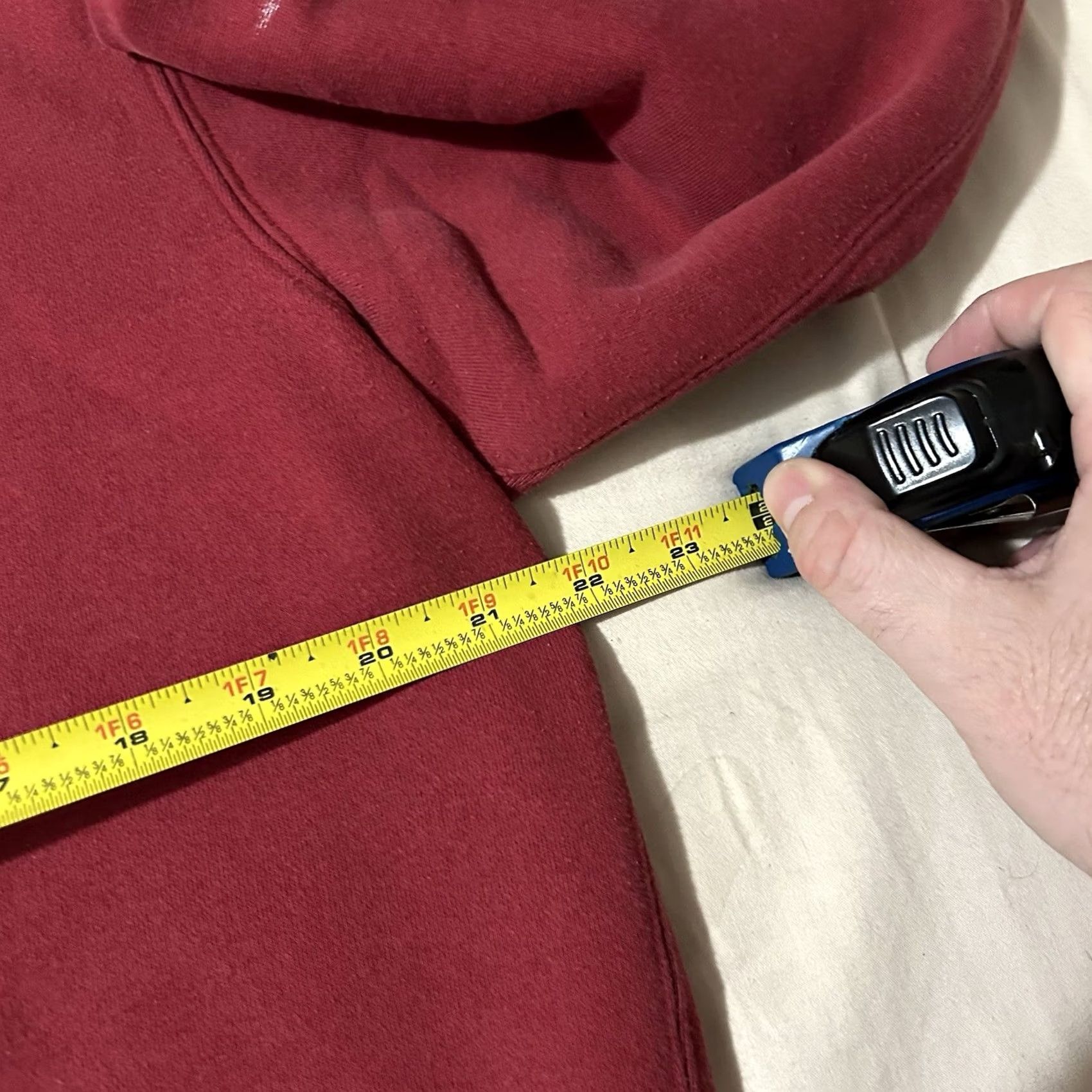 Polo Ralph Lauren VINTAGE Polo Ralph Lauren Sweatshirt Red Size Medium Men 90s Pullover Size US M / EU 48-50 / 2 - 6 Thumbnail