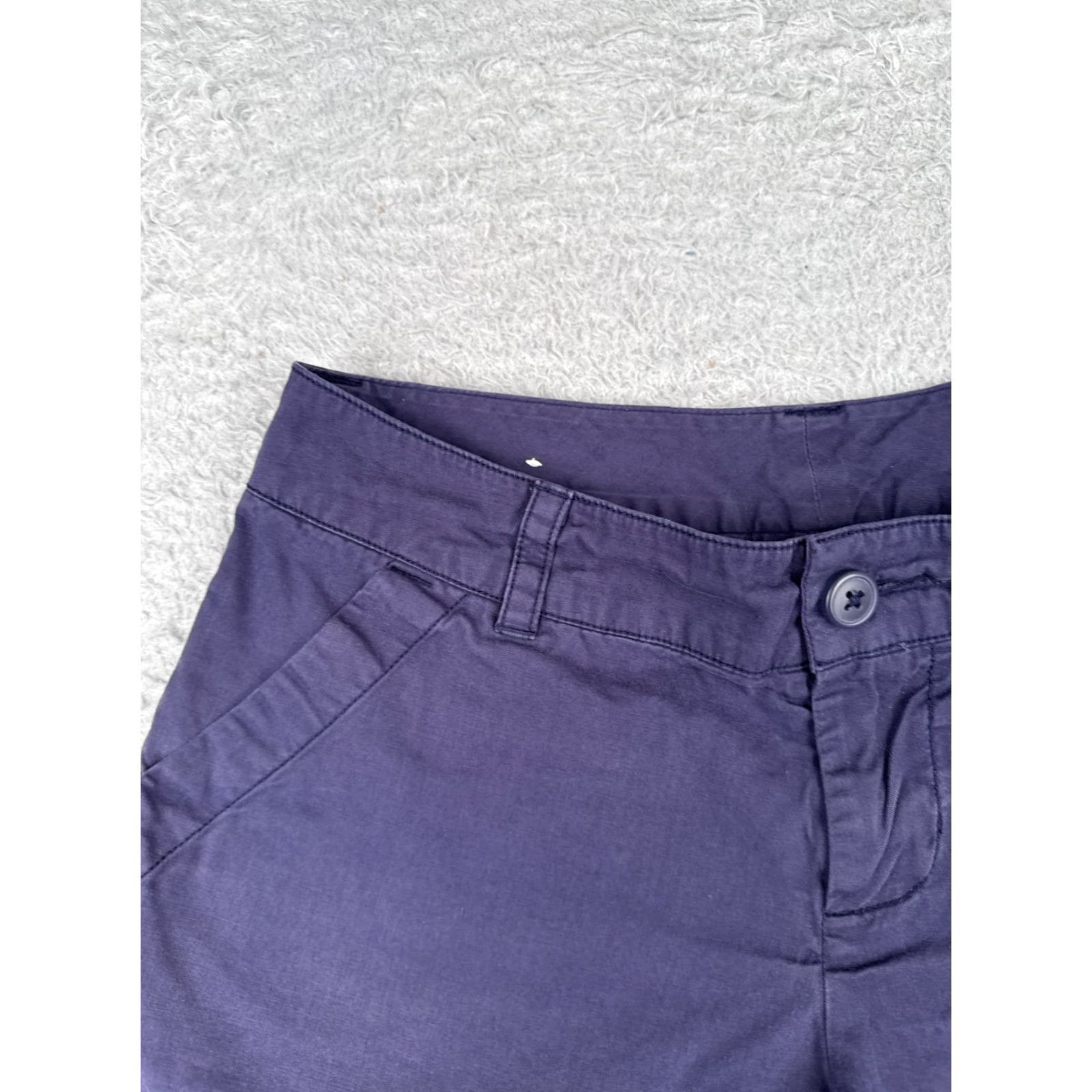 Vintage Columbia Shorts Women's 4 Blue Chino Cotton Twill Hiking Camping Fishing 29x3 Short (Chino) Regular Swim? Size 27" / US 4 / IT 40 - 4 Thumbnail