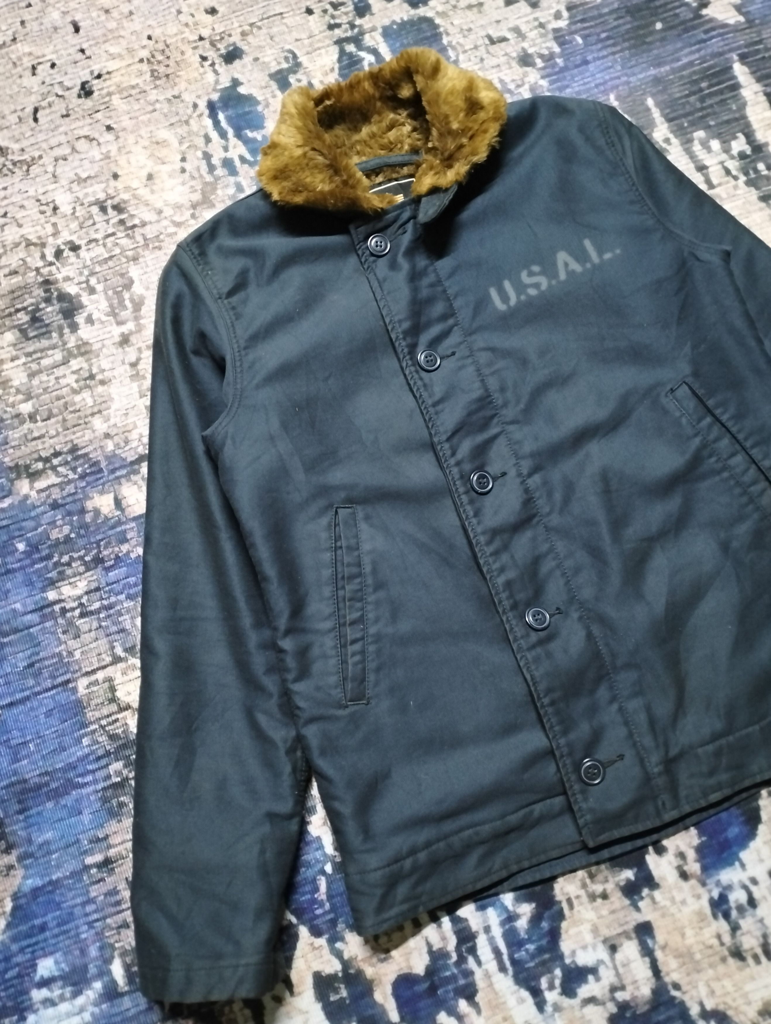 Alpha Industries Vintage Alpha Industries N-1 Deck Jacket "Pawn Nomads" Size US M / EU 48-50 / 2 - 6 Thumbnail