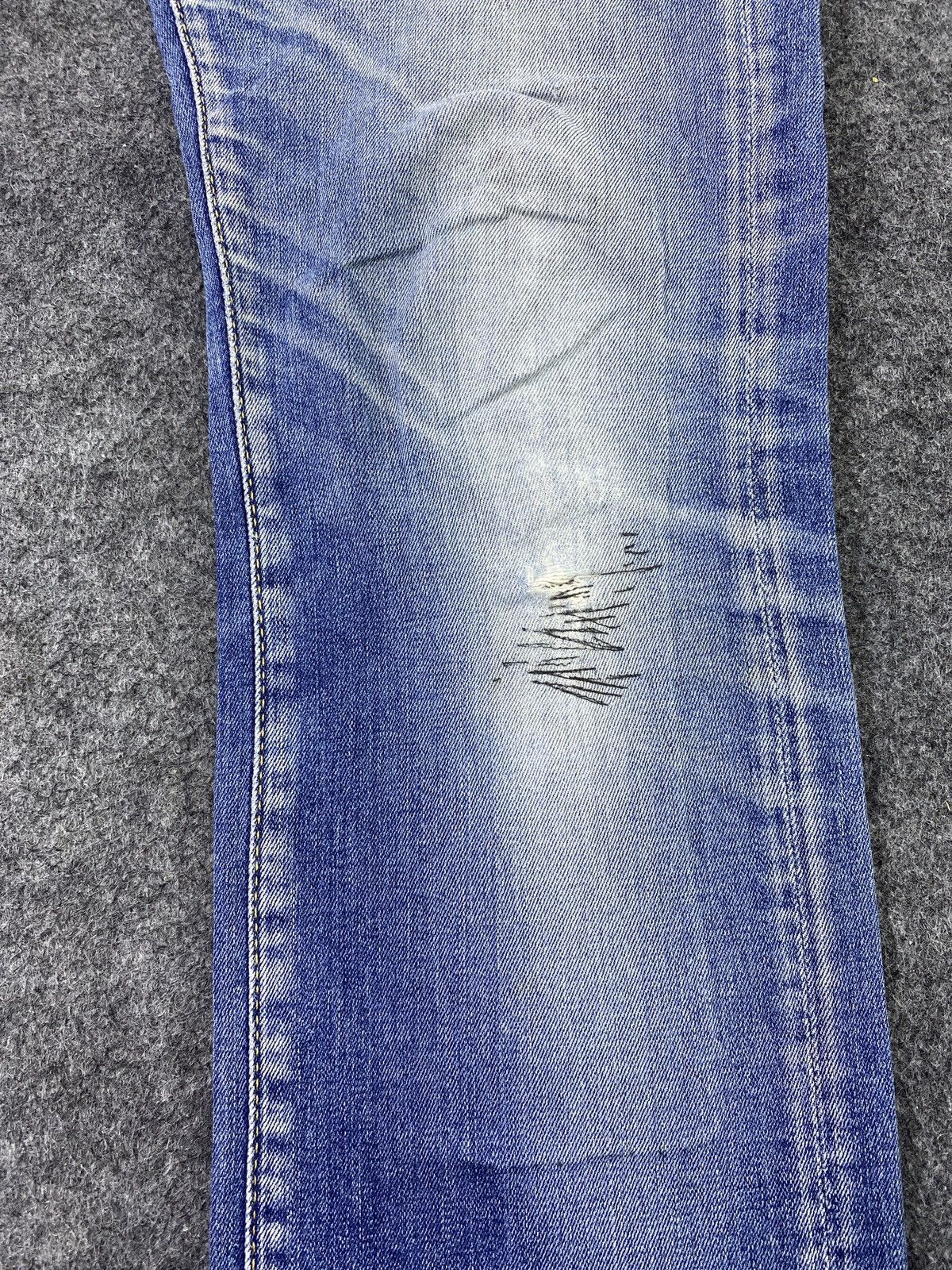 Jean × Replay Vintage Replay Distressed Blue Wash Denim- J1128 Size US 31 - 5 Thumbnail