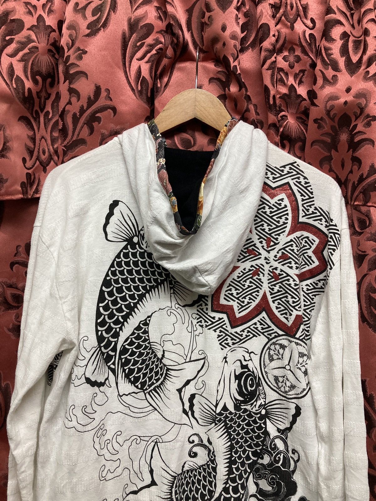 Designer × Japanese Brand Japanese design long sleeve hoodie tee Size US XL / EU 56 / 4 - 13 Thumbnail