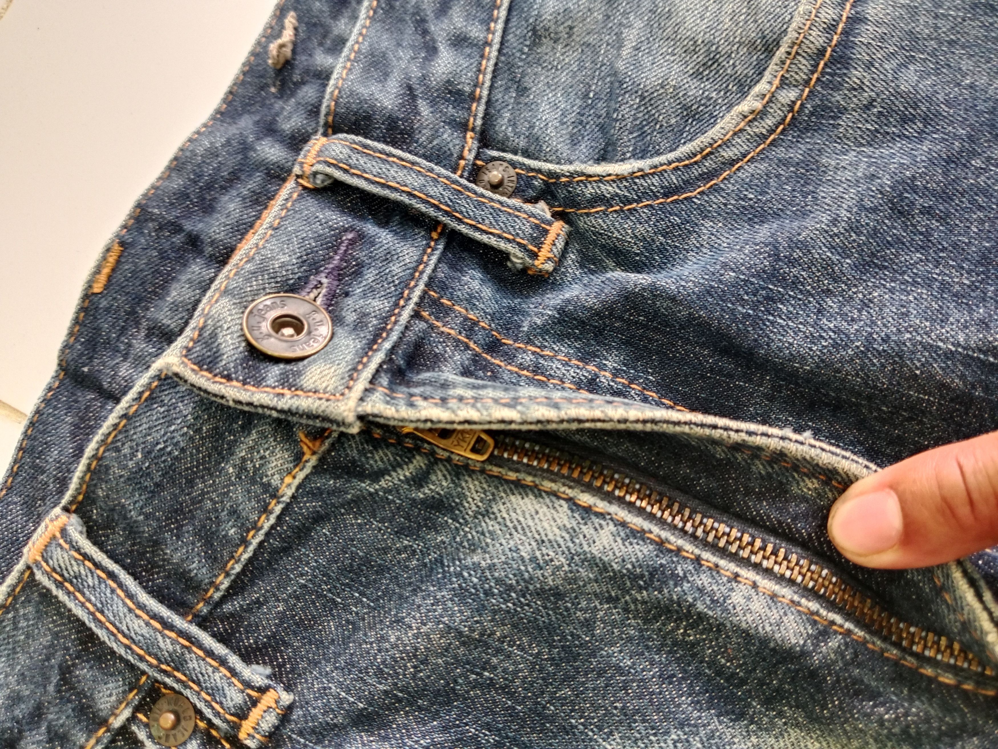 GU G.U Jeans Blue Denim Japanese Brand Size US 32 / EU 48 - 8 Thumbnail