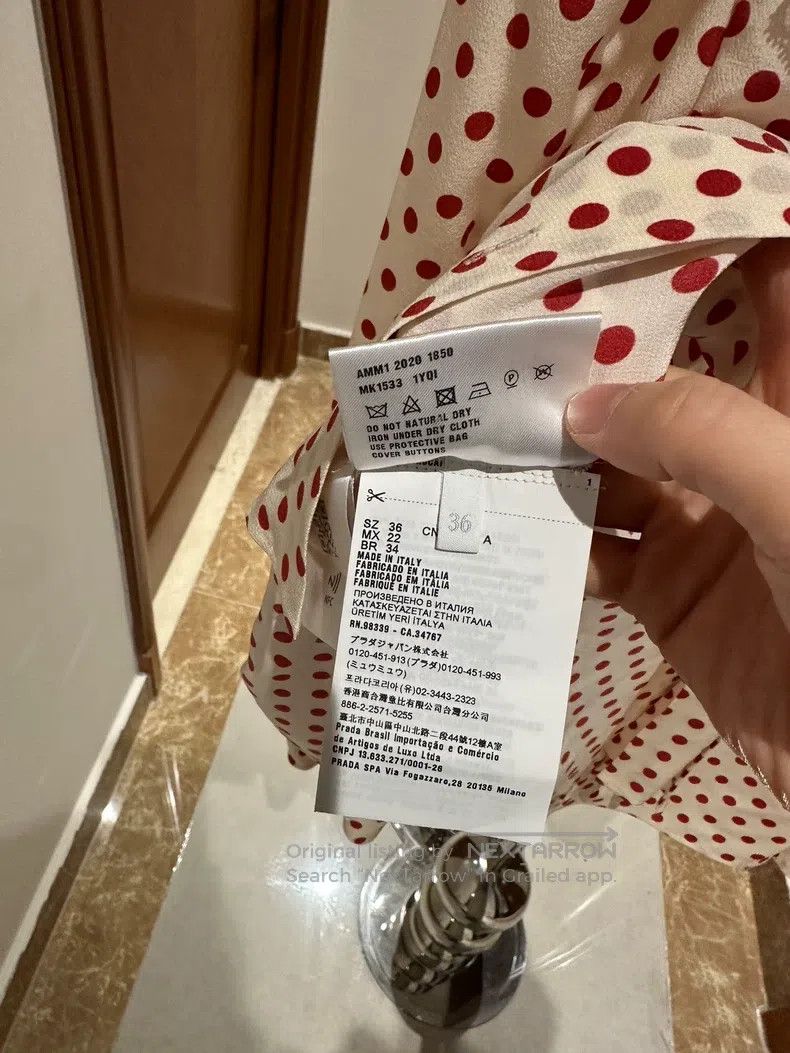 Miu Miu Miu Miu 36 shirt Size XS / US 0-2 / IT 36-38 - 8 Thumbnail