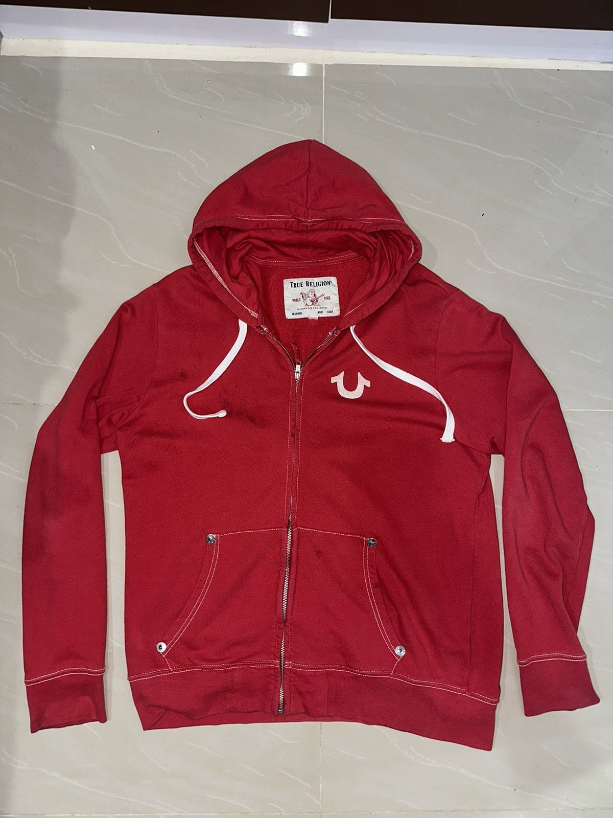 True Religion × Vintage True Religion zip hoodie Size US XXL / EU 58 / 5 - 2 Thumbnail