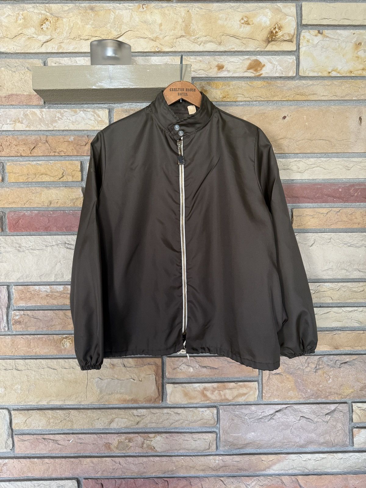 Vintage Vintage 60s Windbreaker Racing Lightweight Jacket Size US M / EU 48-50 / 2 - 1 Thumbnail