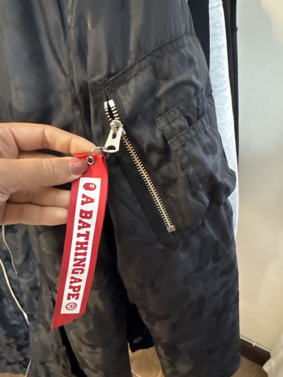 Bape Bape black long camo Parka - extra small Size XS / US 0-2 / IT 36-38 - 3 Thumbnail