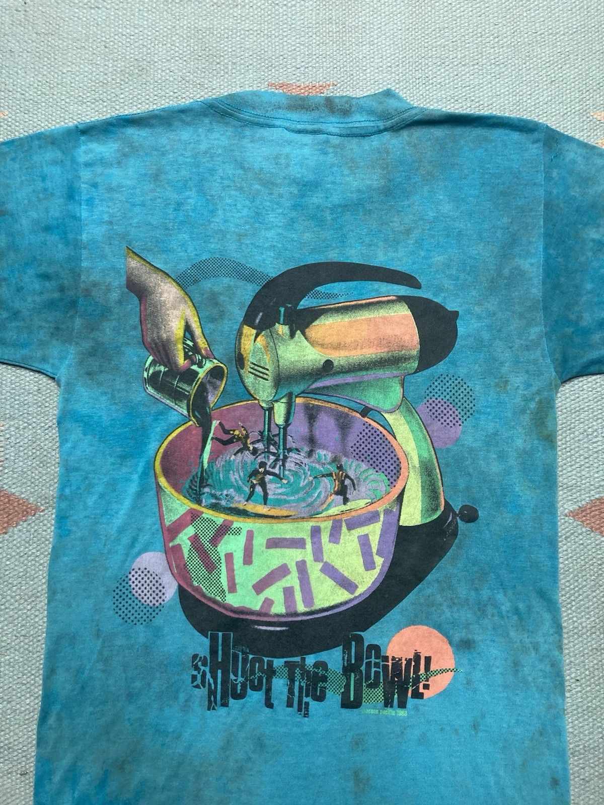 Ocean Pacific × Vintage 80s t shirt ocean pacific shoot the bowl surf thin small Size US S / EU 44-46 / 1 - 3 Thumbnail