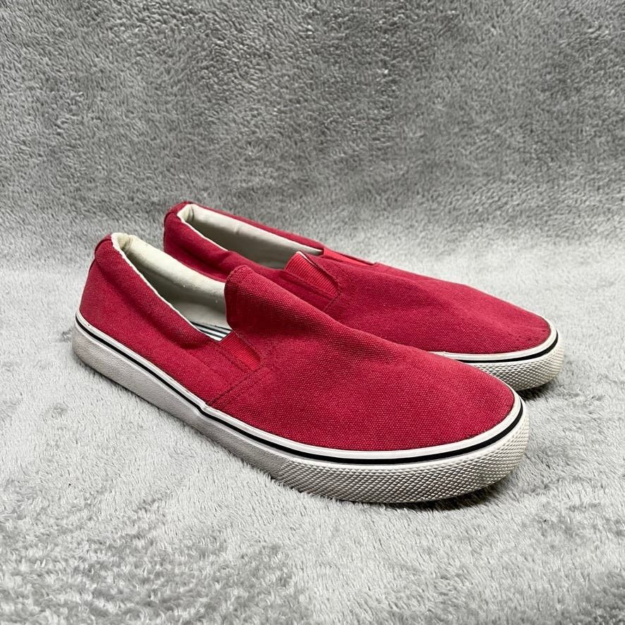 Arizona Jean Co. Arizona Jean Co Nash Red Slip On Sneakers Mens 10 Size US 10 / EU 43 - 1 Thumbnail