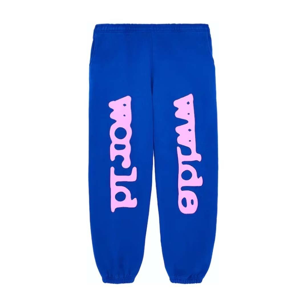 Sp5der Beluga Sweatpants Blue Pink Size US 34 / EU 50 - 1 Thumbnail
