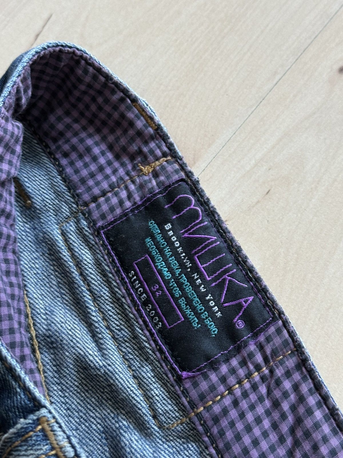 Mishka Mishka NY Bermuda vintage denim skate jeans shorts Size US 32 / EU 48 - 6 Thumbnail