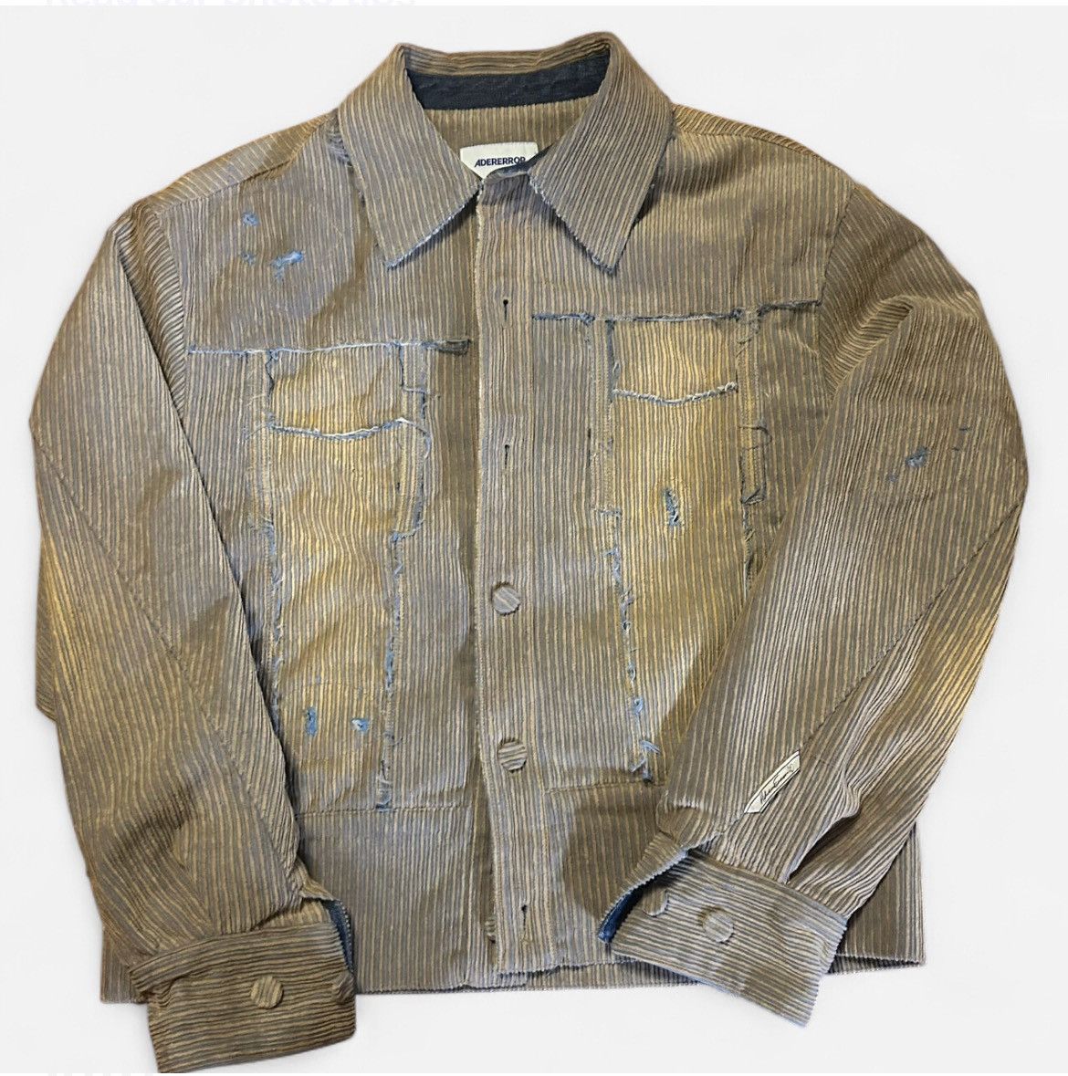 Ader Error Ader Error Carid Aging Jean Jacket Denim Large Size US L / EU 52-54 / 3 - 3 Thumbnail