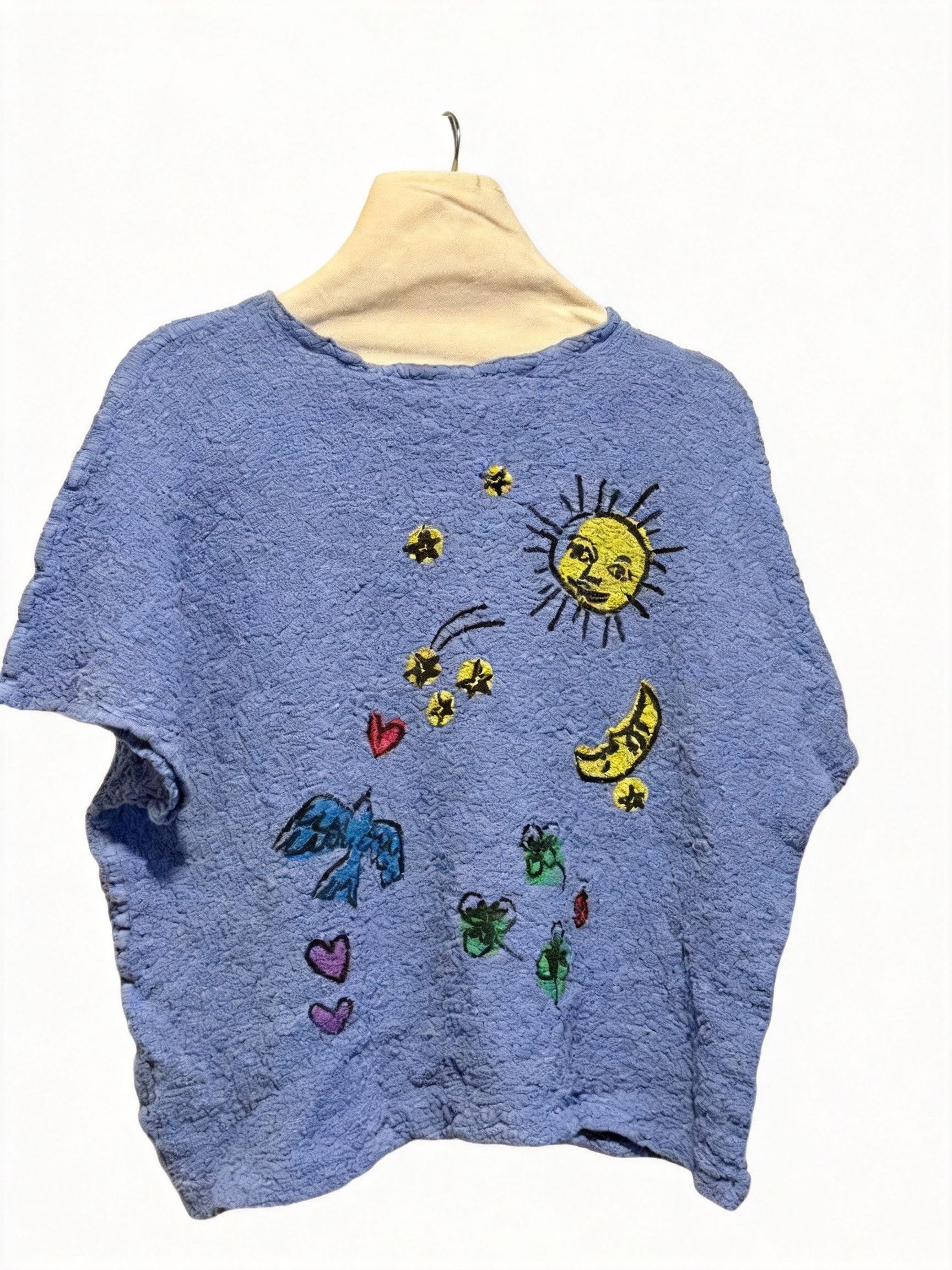 Issey Miyake ISSEY MIYAKE SS2004 MESH BUTTERFLYS TATTOO PRINT TEE