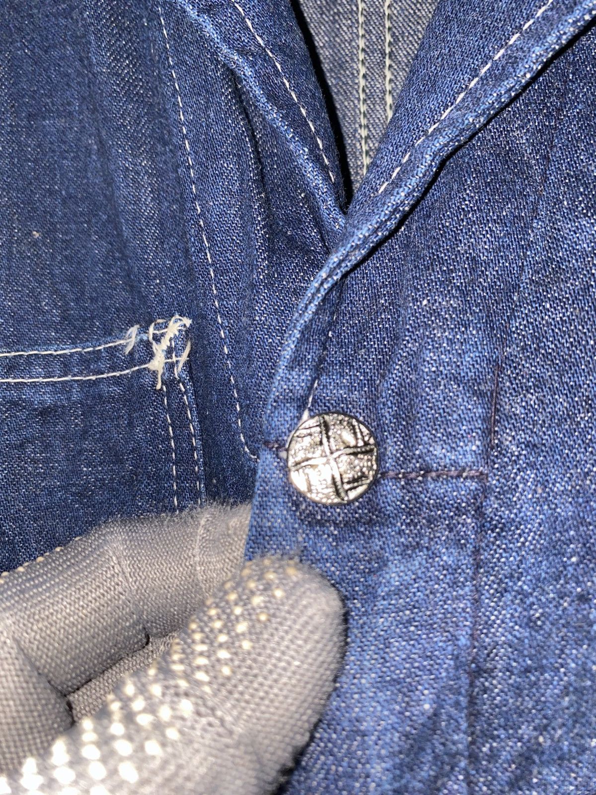 Vintage Vintage 50s-60s Bill-Well Boston Sanforized Denim Coverall Size US 34 / EU 50 - 10 Thumbnail