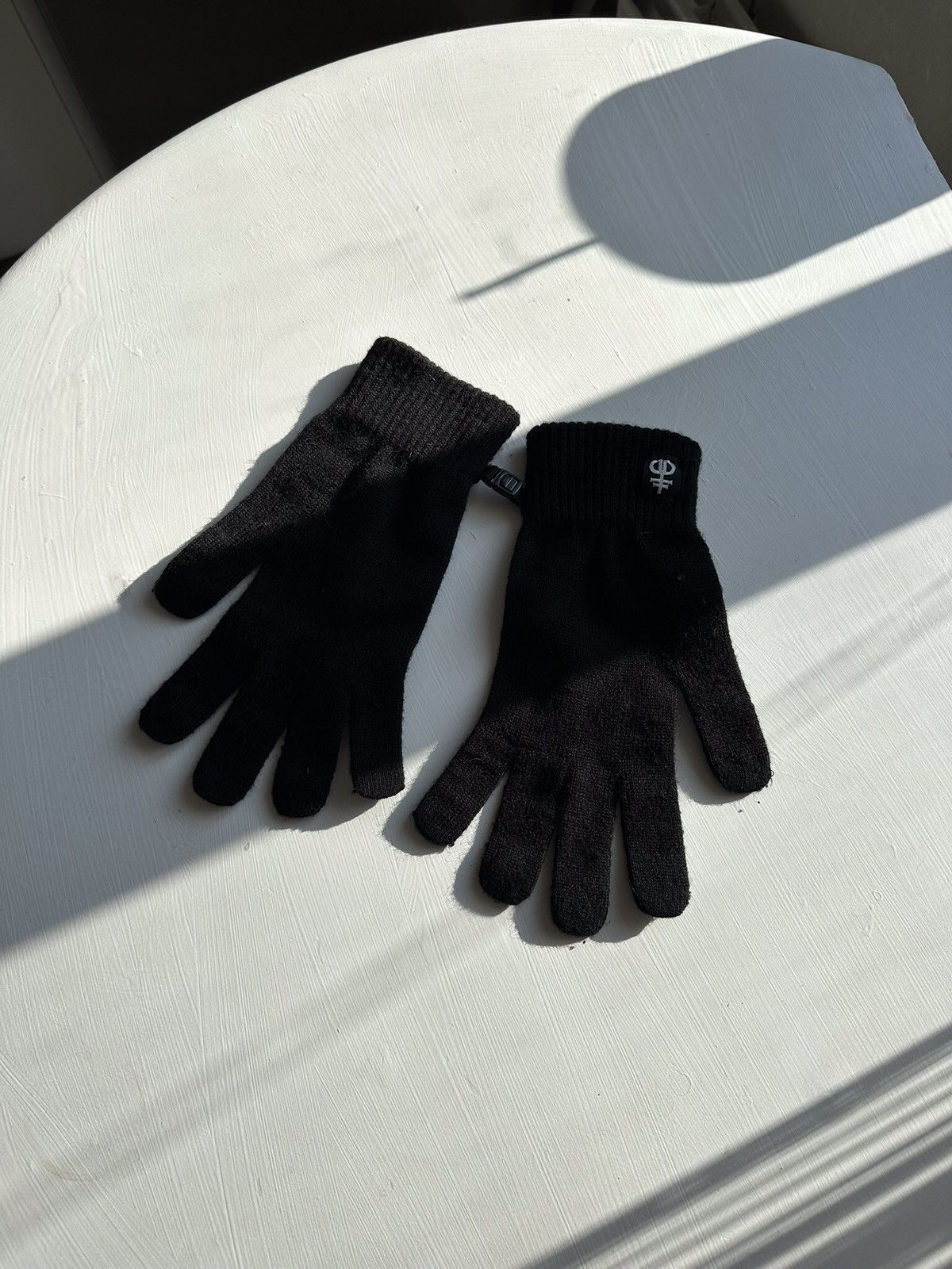Drop Dead Clothing Drop Dead Wool Gloves Black OS Size ONE SIZE - 5 Thumbnail
