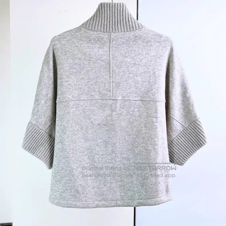 Loro Piana Loro Piana Grey knitted zip-up cashmere sweater Size S / US 4 / IT 40 - 3 Thumbnail