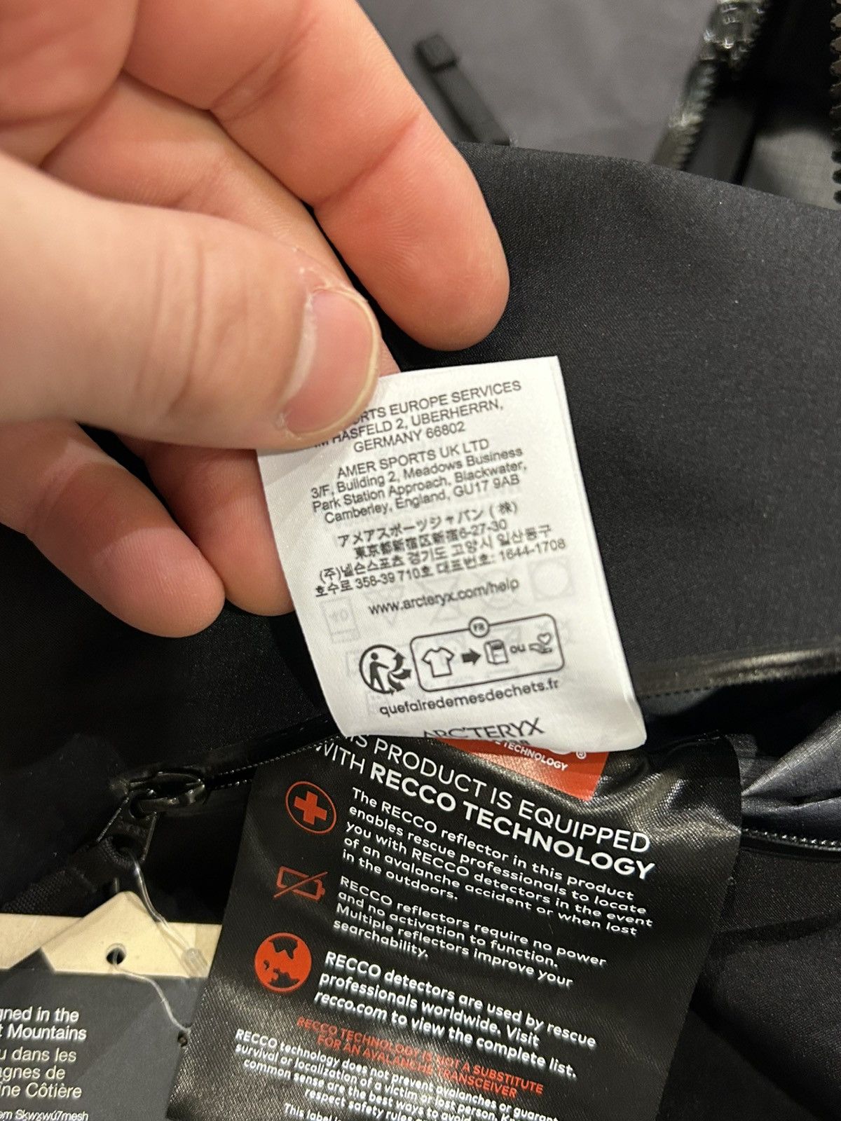 Arc'teryx Arc’teryx Womens Rush Jacket - Black/Grey Size M / US 6-8 / IT 42-44 - 7 Thumbnail