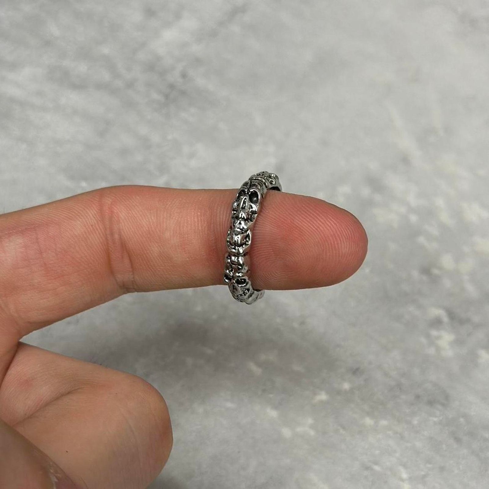 Other Silver skull skeleton unique vintage Size ONE SIZE - 3 Thumbnail