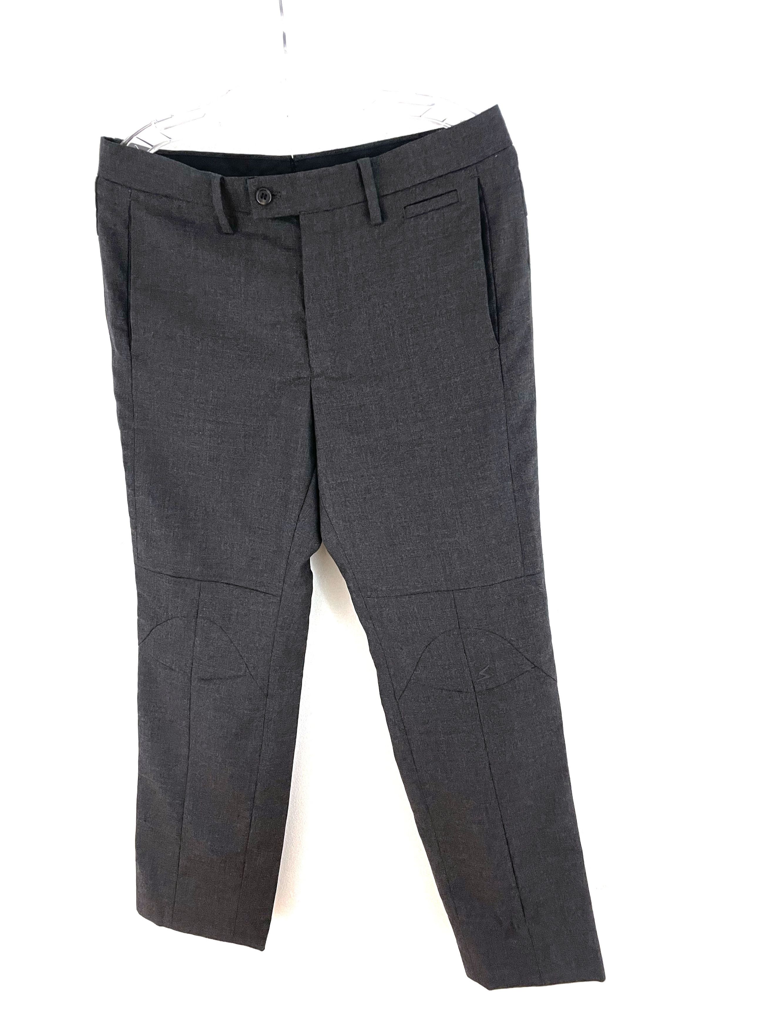 Undercover AW09 Earmuff Maniac Lightning Bolt Wool Pants Size US 32 / EU 48 - 2 Thumbnail