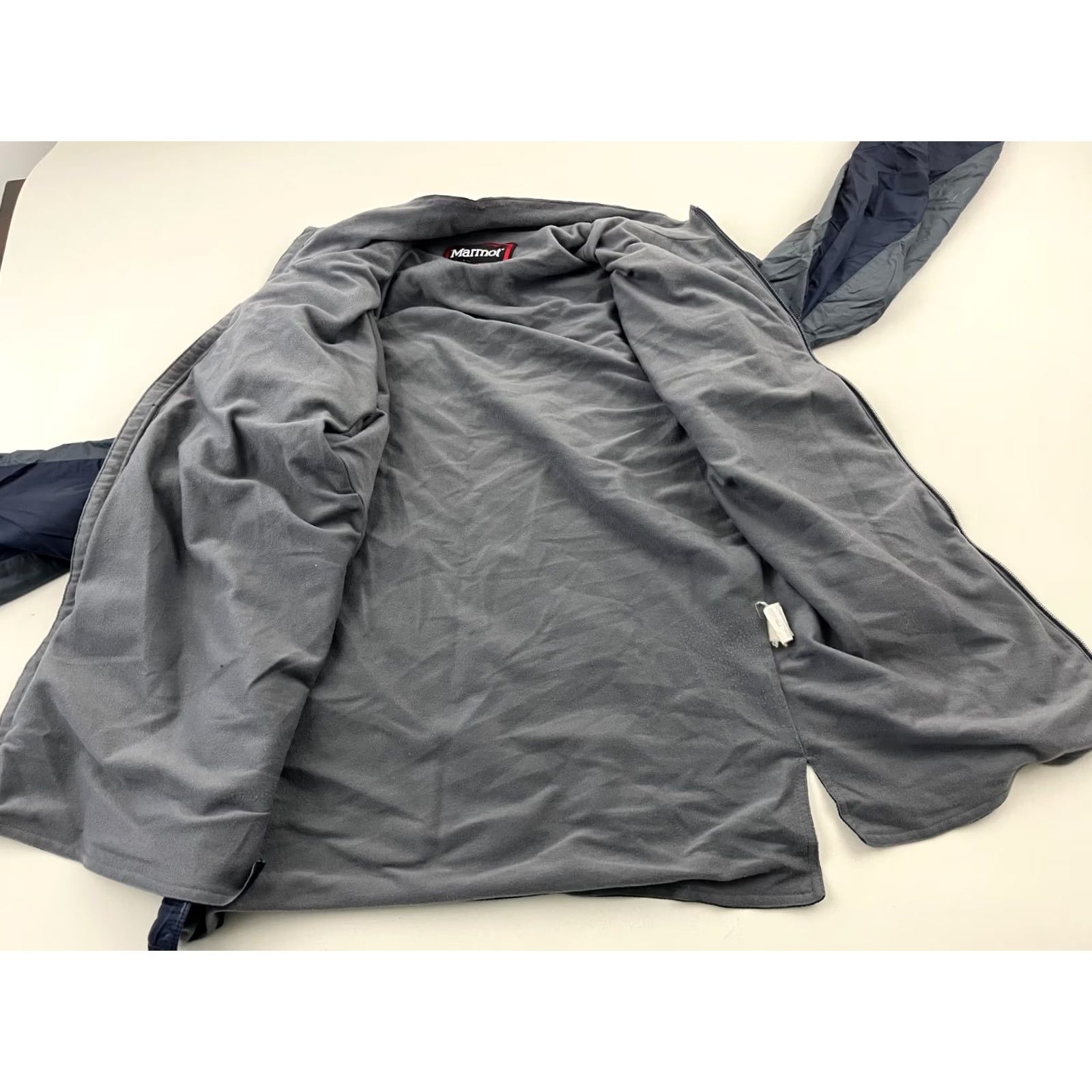 Marmot VINTAGE Marmot Full Zip Windbreaker Shelled Jacket Mens Sz Large Rain Coat Blue Size US L / EU 52-54 / 3 - 7 Thumbnail