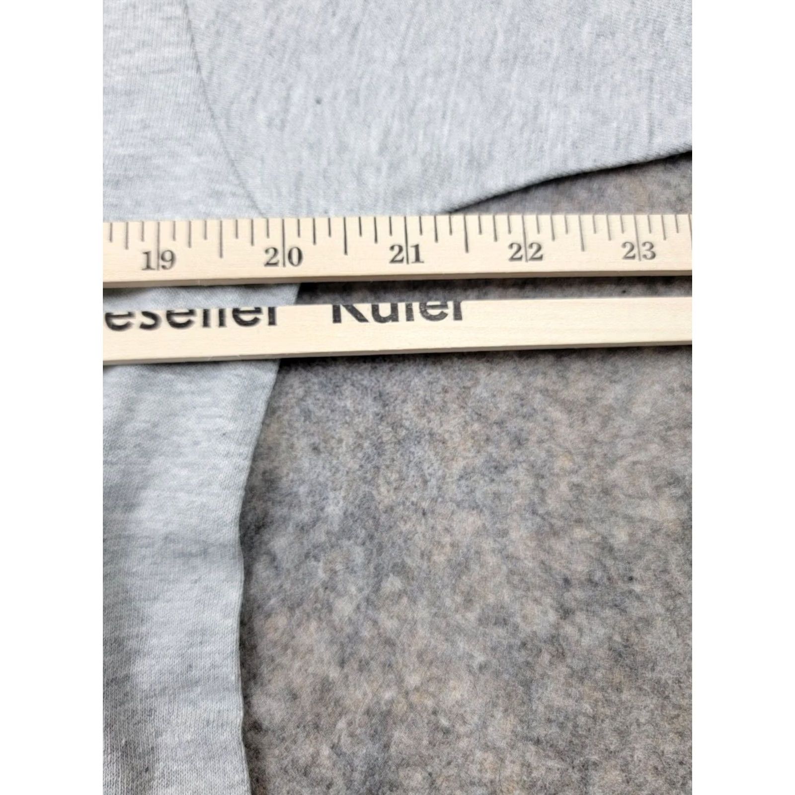 Fruit Of The Loom Fruit of the Loom No Guts No Glory Shirt Gray Adult Large Vintage Y2K Puff Print Mens Shirt Size US L / EU 52-54 / 3 - 7 Thumbnail