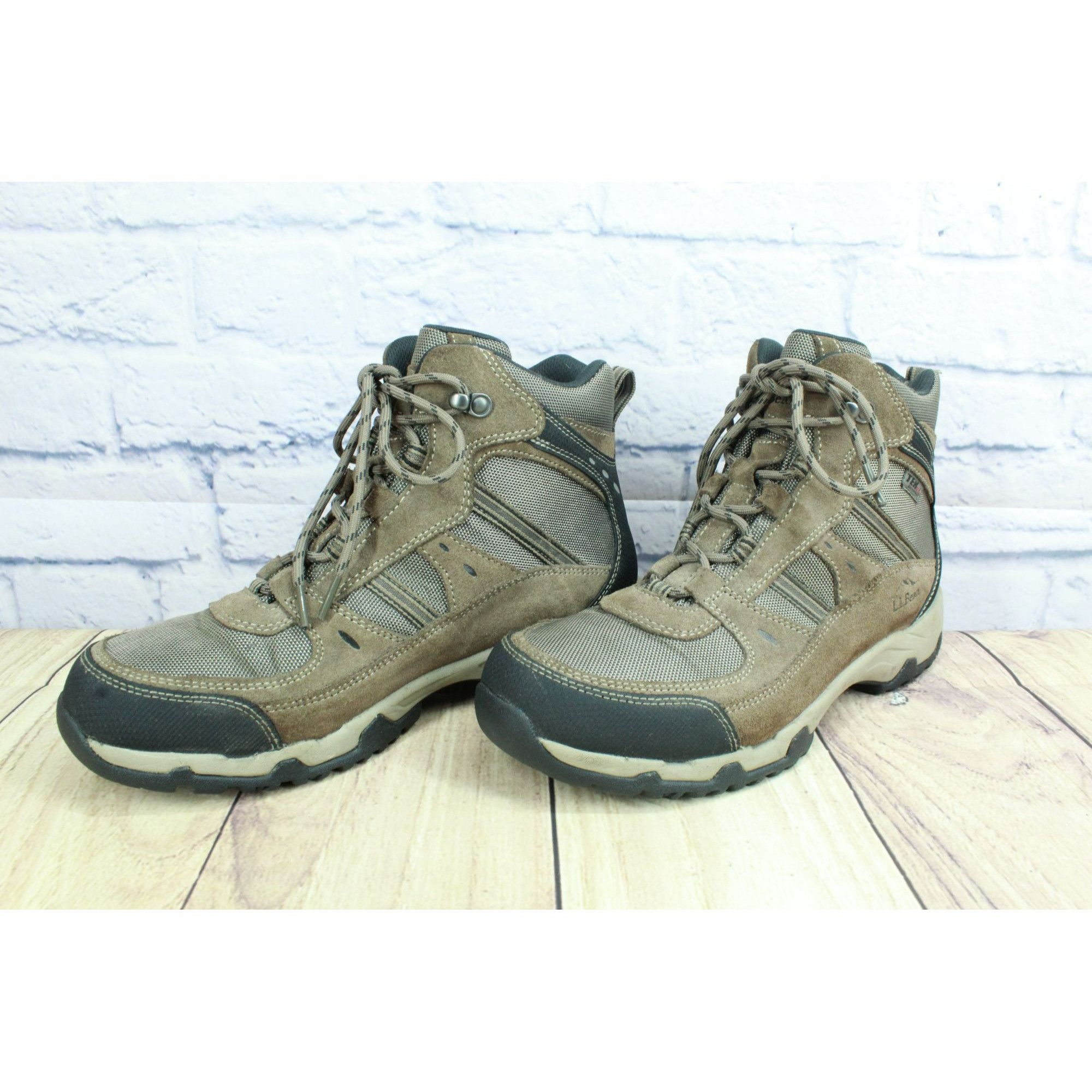 L.L. Bean LL Bean Men's Waterproof Cushioned Trail Hiking Boots Size US 9.5 / EU 42-43 - 3 Thumbnail