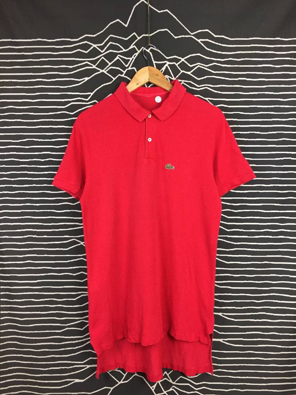 Lacoste × Vintage Vtg Lacoste Embroidered Logo Basic Polo Tee Size US M / EU 48-50 / 2 - 1 Thumbnail