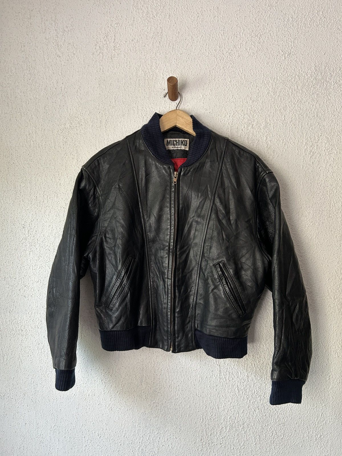 Leather × Michiko Koshino London Vintage Michiko Koshino