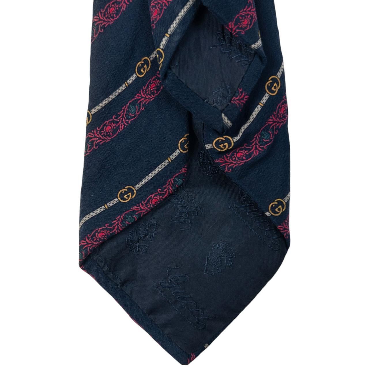 Gucci Vintage Gucci Monogram Silk Scarf Size ONE SIZE - 6 Thumbnail