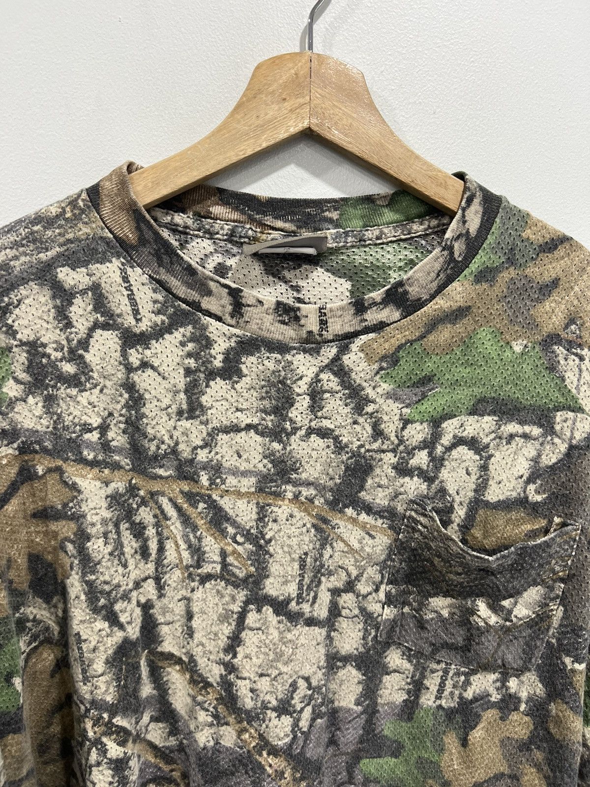 Vintage Vintage Camo Mossy Oaks Longsleeve Shirt Thermal real tree Size US XL / EU 56 / 4 - 3 Thumbnail