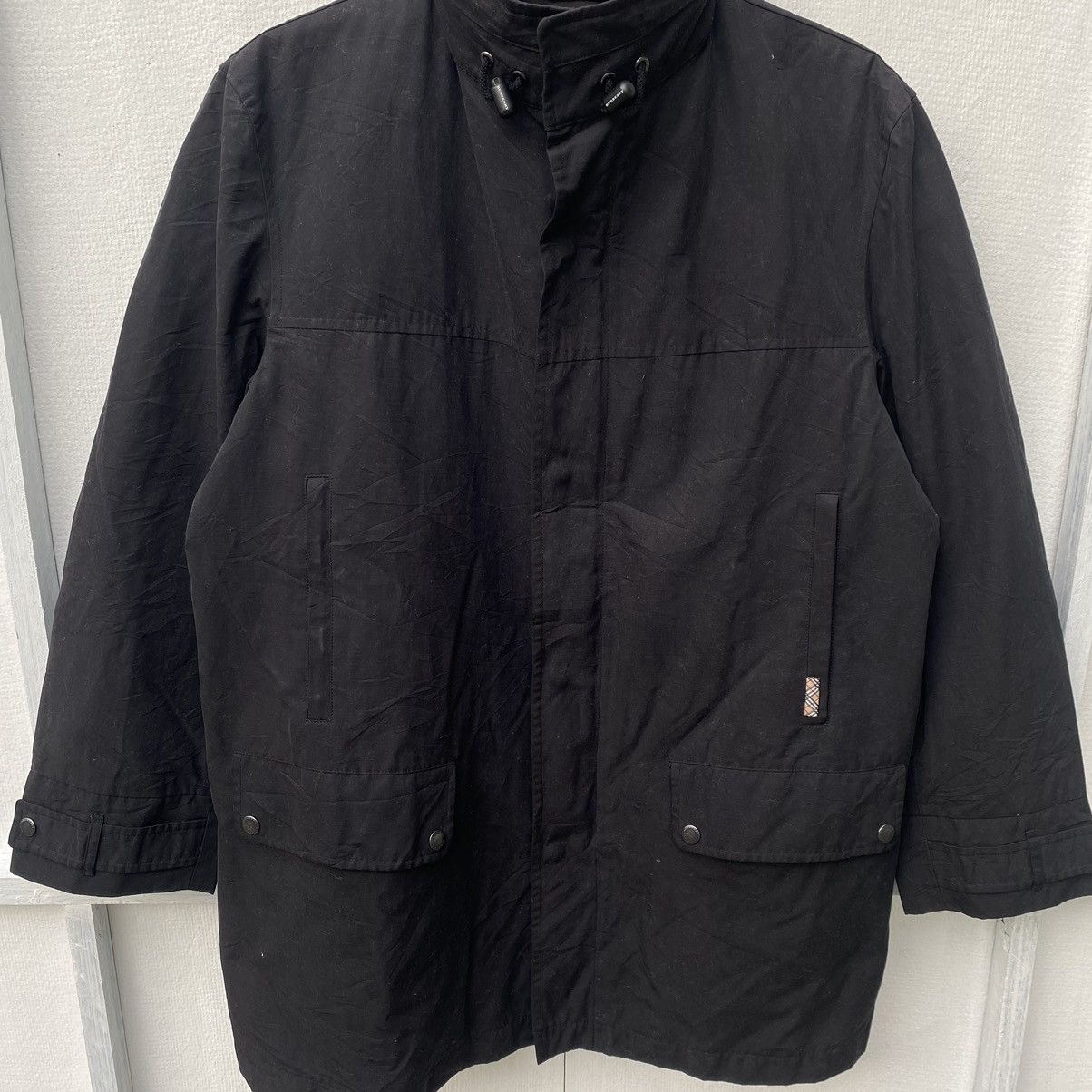 Burberry Vintage Burberry Parkas Jacket Size US XL / EU 56 / 4 - 2 Thumbnail