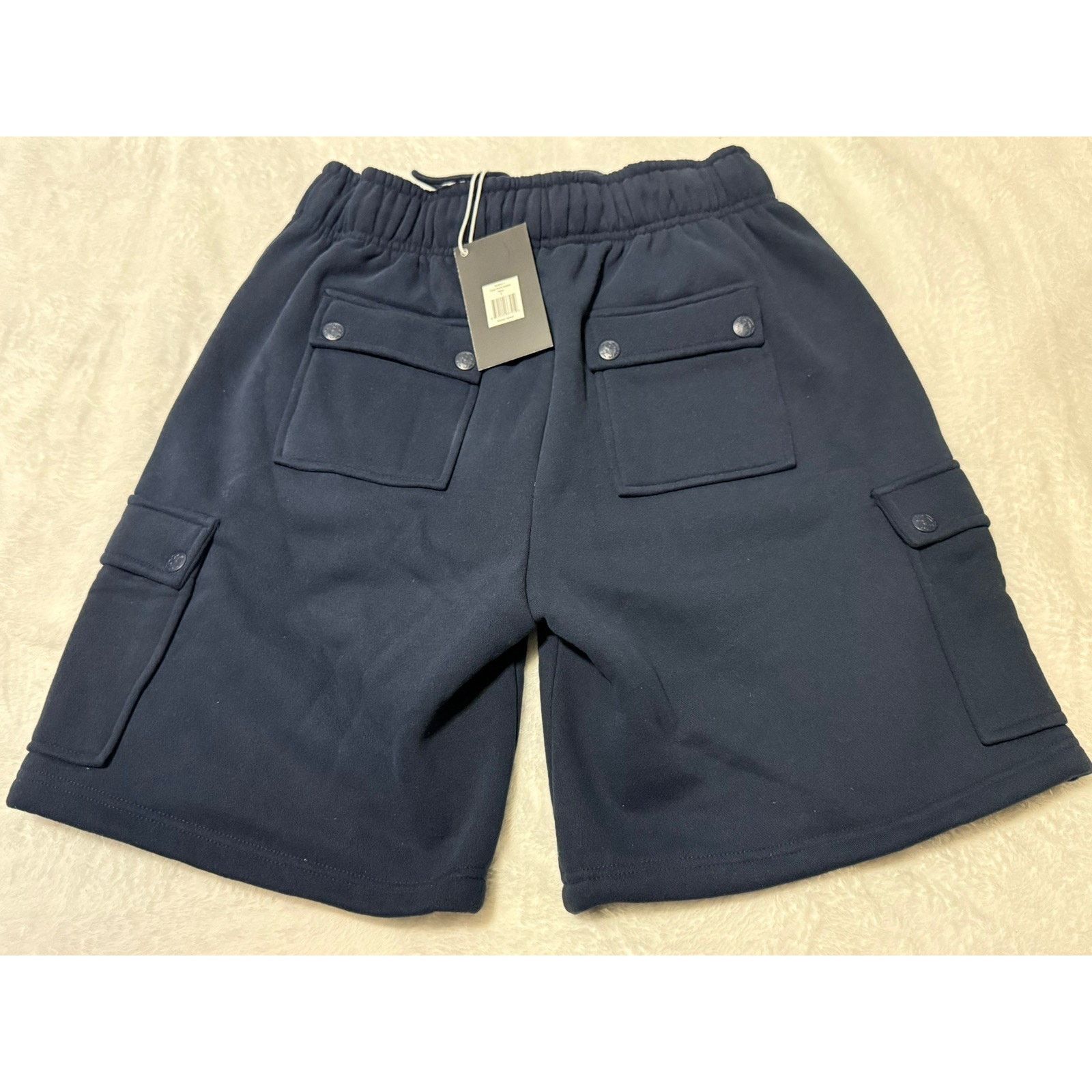 Sinclair Global Sinclair Global Cargo Sweat Shorts Small Navy 100% Authentic Size US 29 - 2 Thumbnail