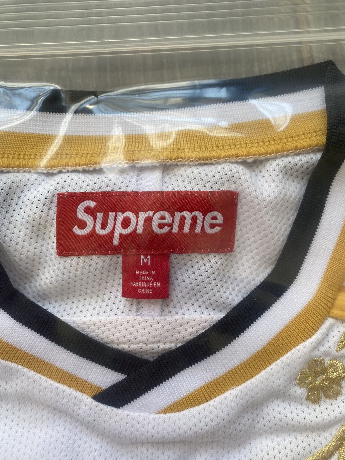 Supreme Supreme Floral Soccer Jersey Medium Size US M / EU 48-50 / 2 - 2 Thumbnail