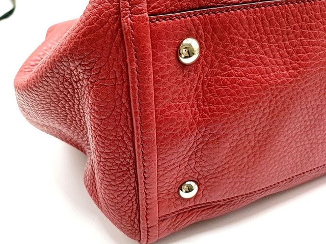 Gucci Gucci Soho Leather Red Shoulder Bag Size ONE SIZE - 7 Thumbnail
