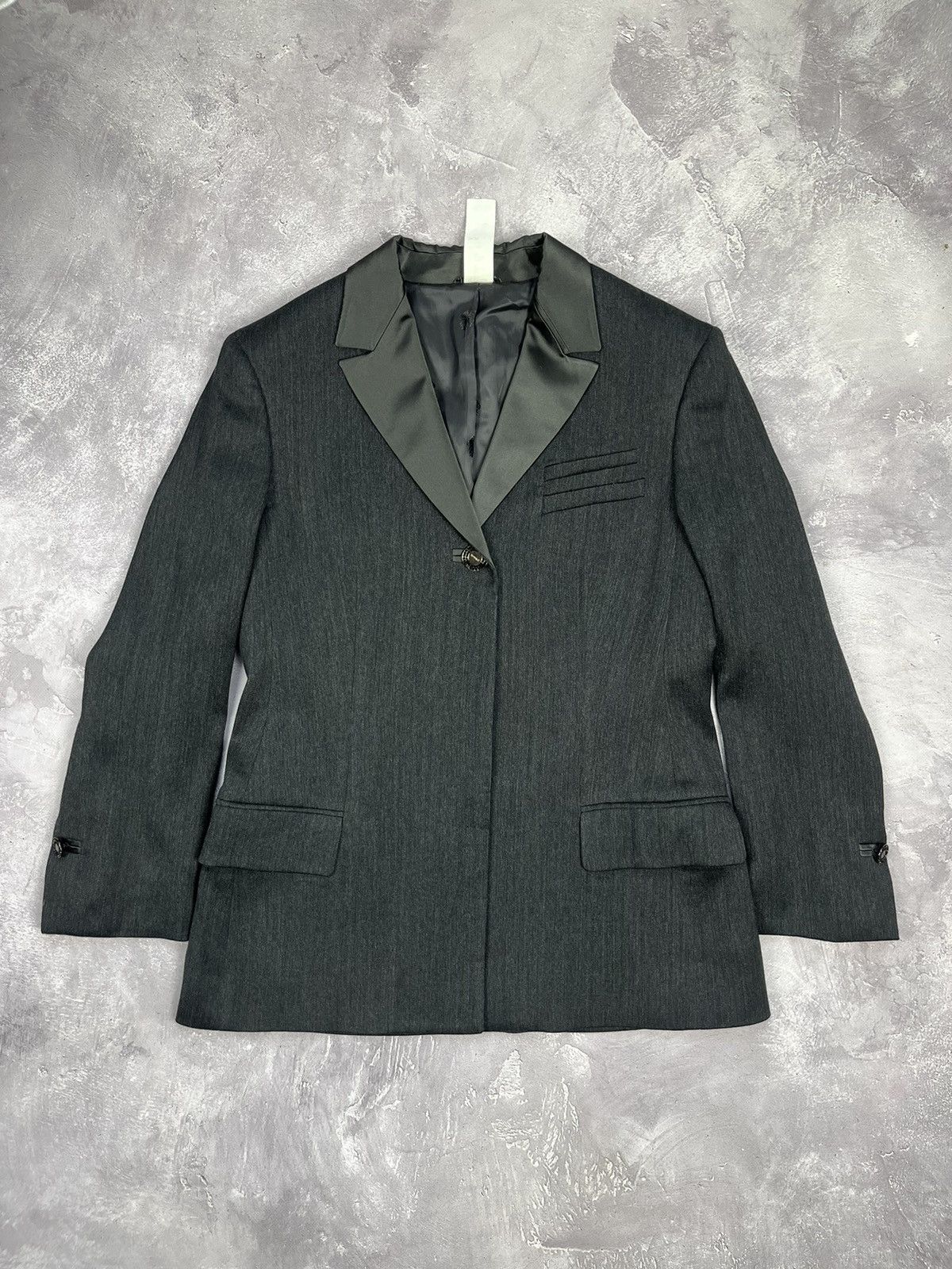 Versace Gianni Versace Wool/Silk Womens Vintage Suit Jacket Skirt Size M / US 6-8 / IT 42-44 - 2 Thumbnail